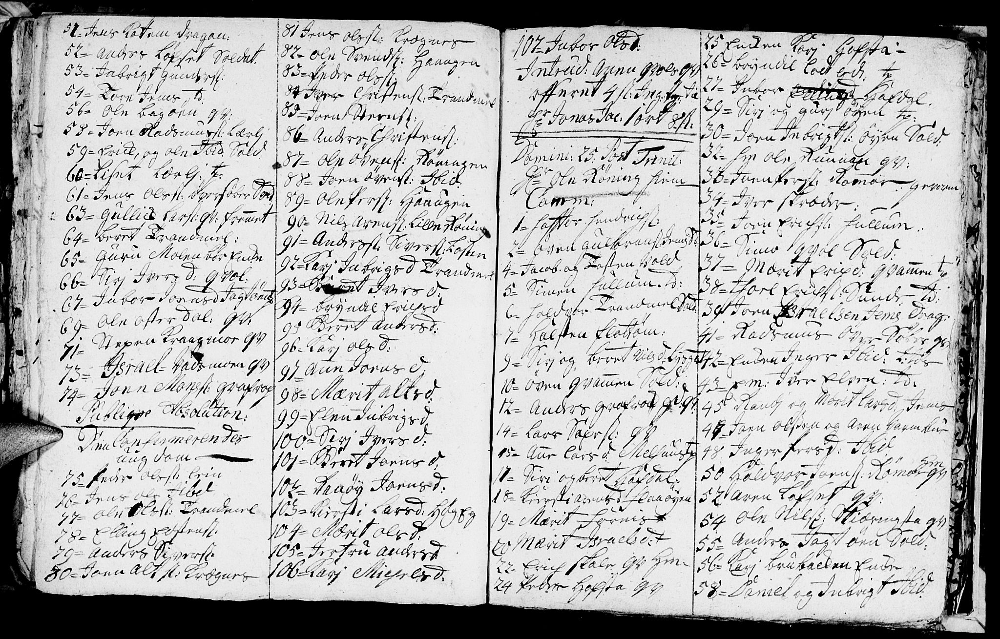 Ministerialprotokoller, klokkerbøker og fødselsregistre - Sør-Trøndelag, AV/SAT-A-1456/691/L1090: Parish register (copy) no. 691C01, 1732-1742