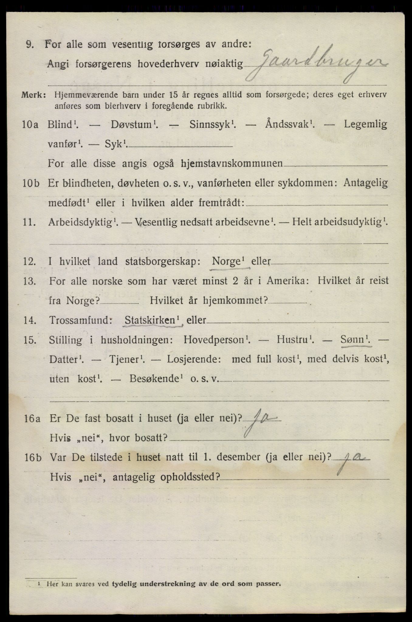 SAKO, 1920 census for Sauherad, 1920, p. 2774