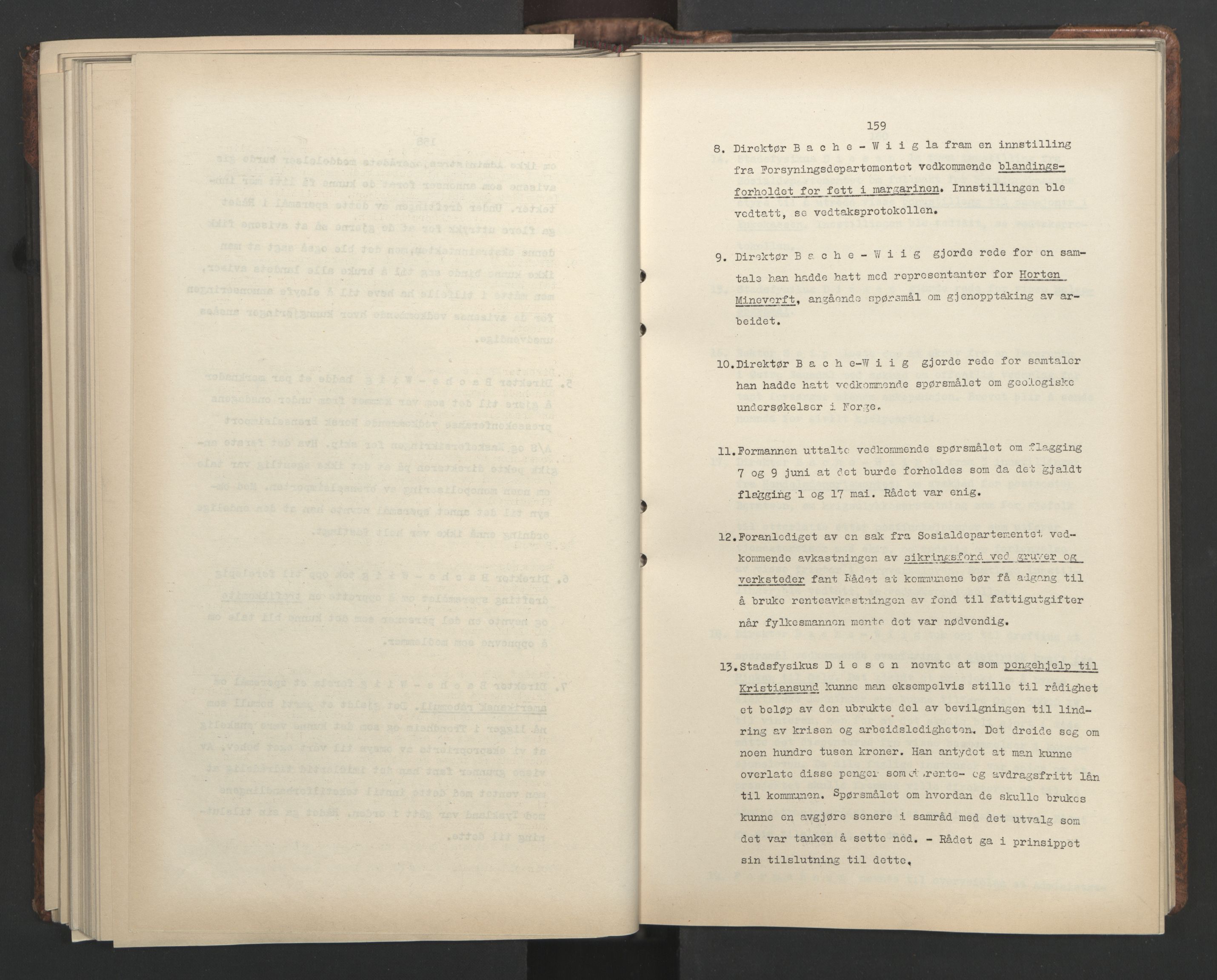Administrasjonsrådet, AV/RA-S-1004/A/L0001: Møteprotokoll med tillegg 15/4-25/9, 1940, p. 159