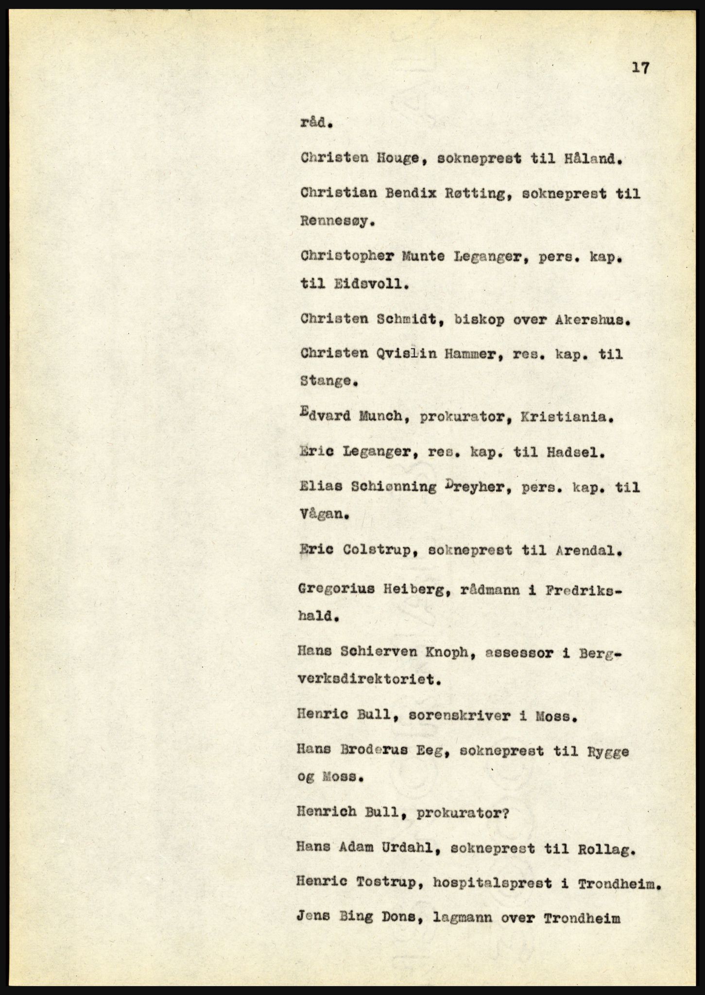 Riksarkivet, Seksjon for eldre arkiv og spesialsamlinger, AV/RA-EA-6797/H/Ha, 1953, p. 17