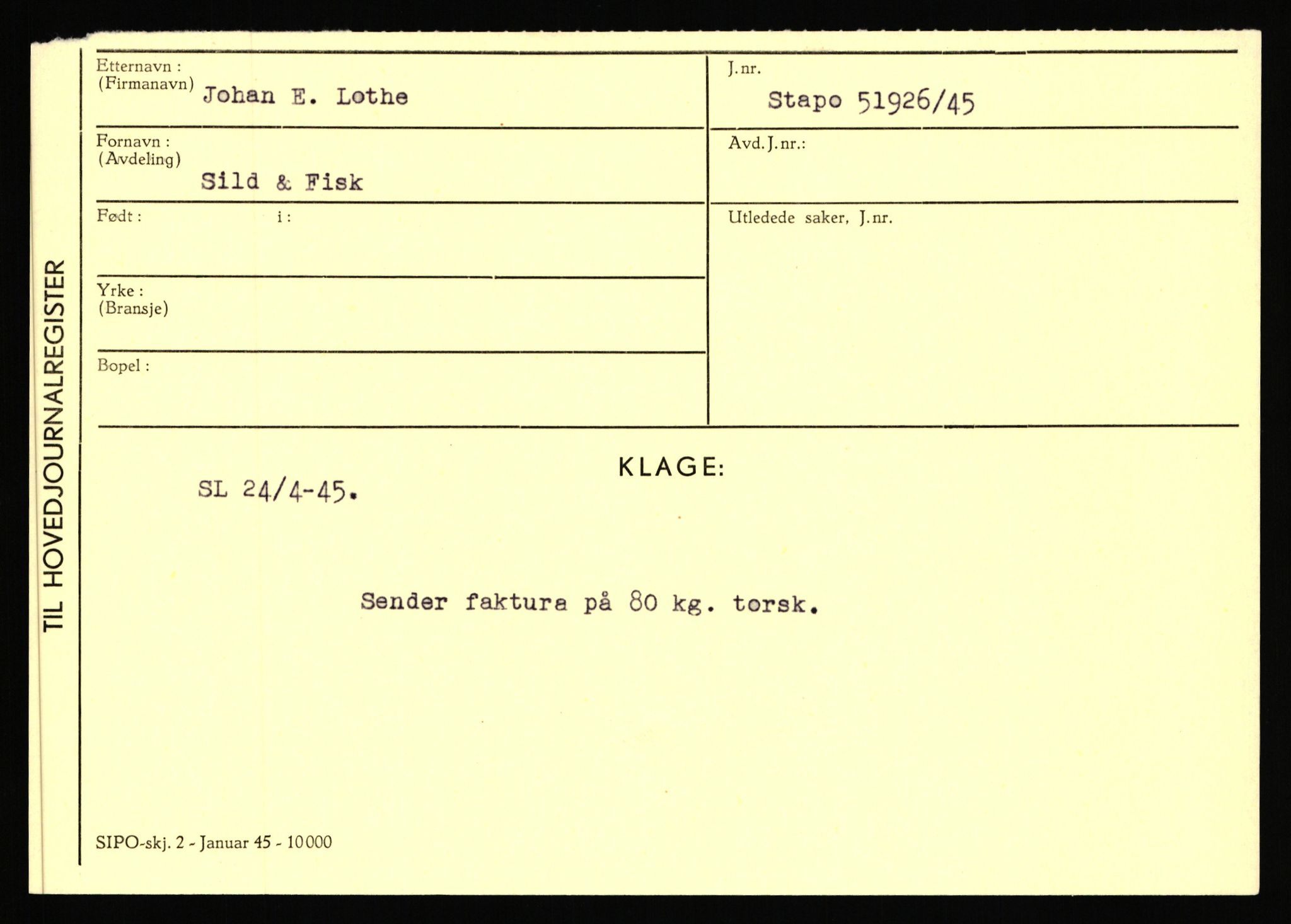 Statspolitiet - Hovedkontoret / Osloavdelingen, AV/RA-S-1329/C/Ca/L0010: Lind - Moksnes, 1943-1945, p. 768