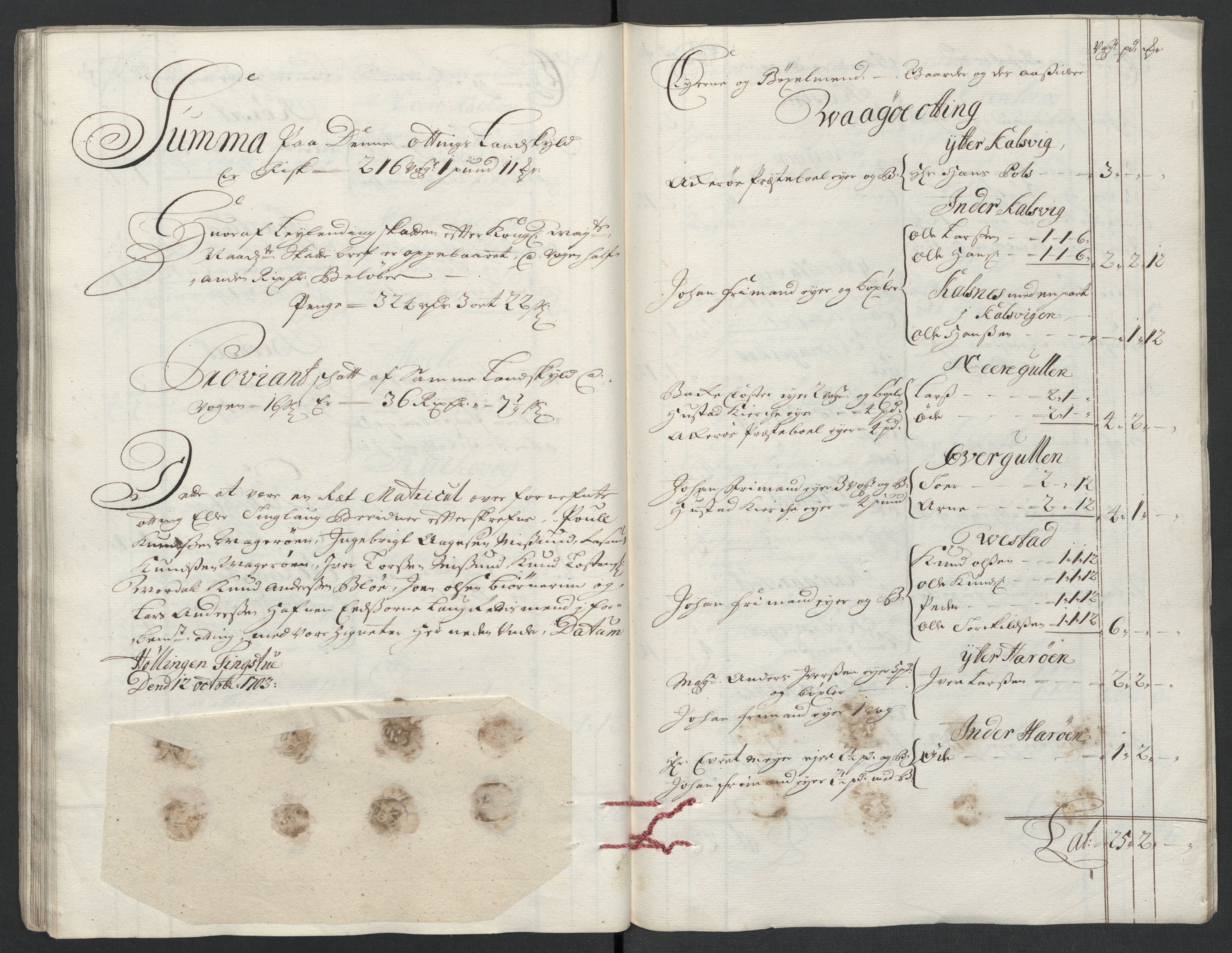 Rentekammeret inntil 1814, Reviderte regnskaper, Fogderegnskap, AV/RA-EA-4092/R55/L3656: Fogderegnskap Romsdal, 1703-1705, p. 63