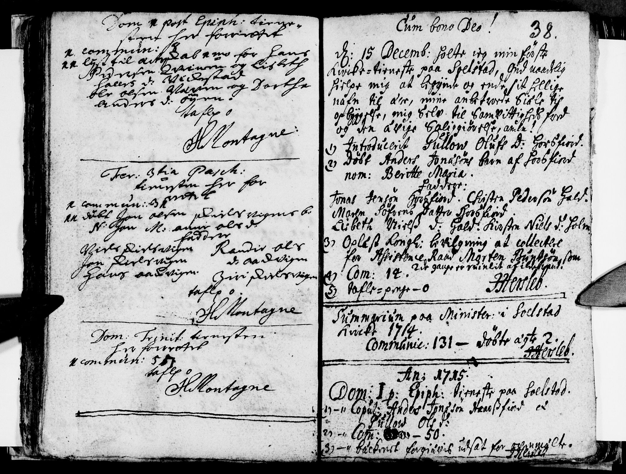 Ministerialprotokoller, klokkerbøker og fødselsregistre - Nordland, SAT/A-1459/811/L0164: Parish register (official) no. 811A01, 1677-1762, p. 38