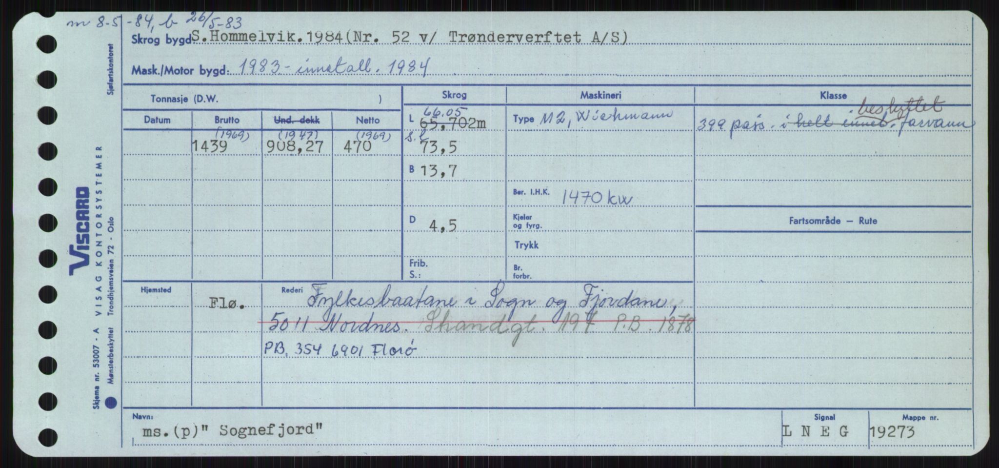 Sjøfartsdirektoratet med forløpere, Skipsmålingen, RA/S-1627/H/Ha/L0005/0002: Fartøy, S-Sven / Fartøy, Skjo-Sven, p. 151