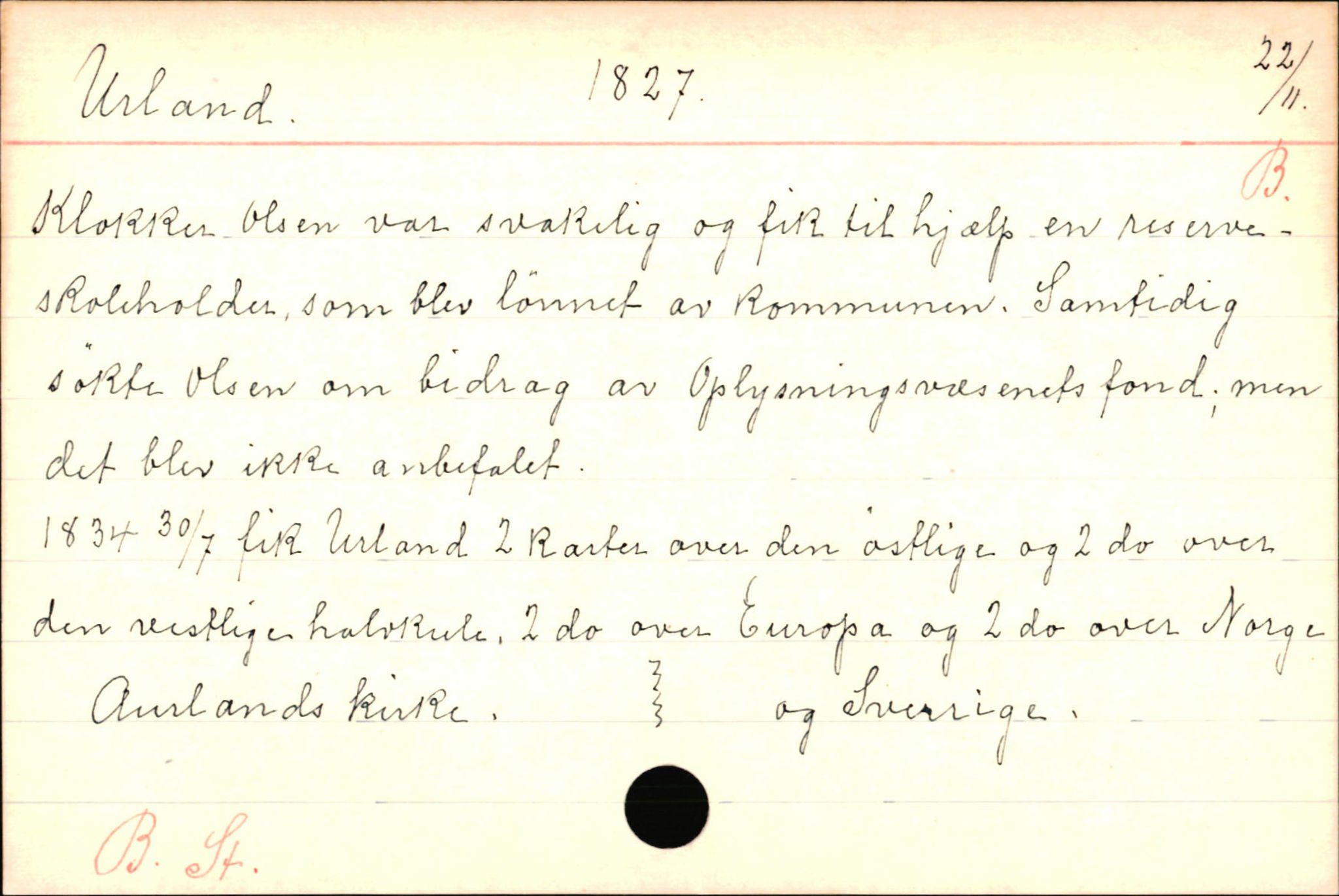 Haugen, Johannes - lærer, AV/SAB-SAB/PA-0036/01/L0001: Om klokkere og lærere, 1521-1904, p. 9221