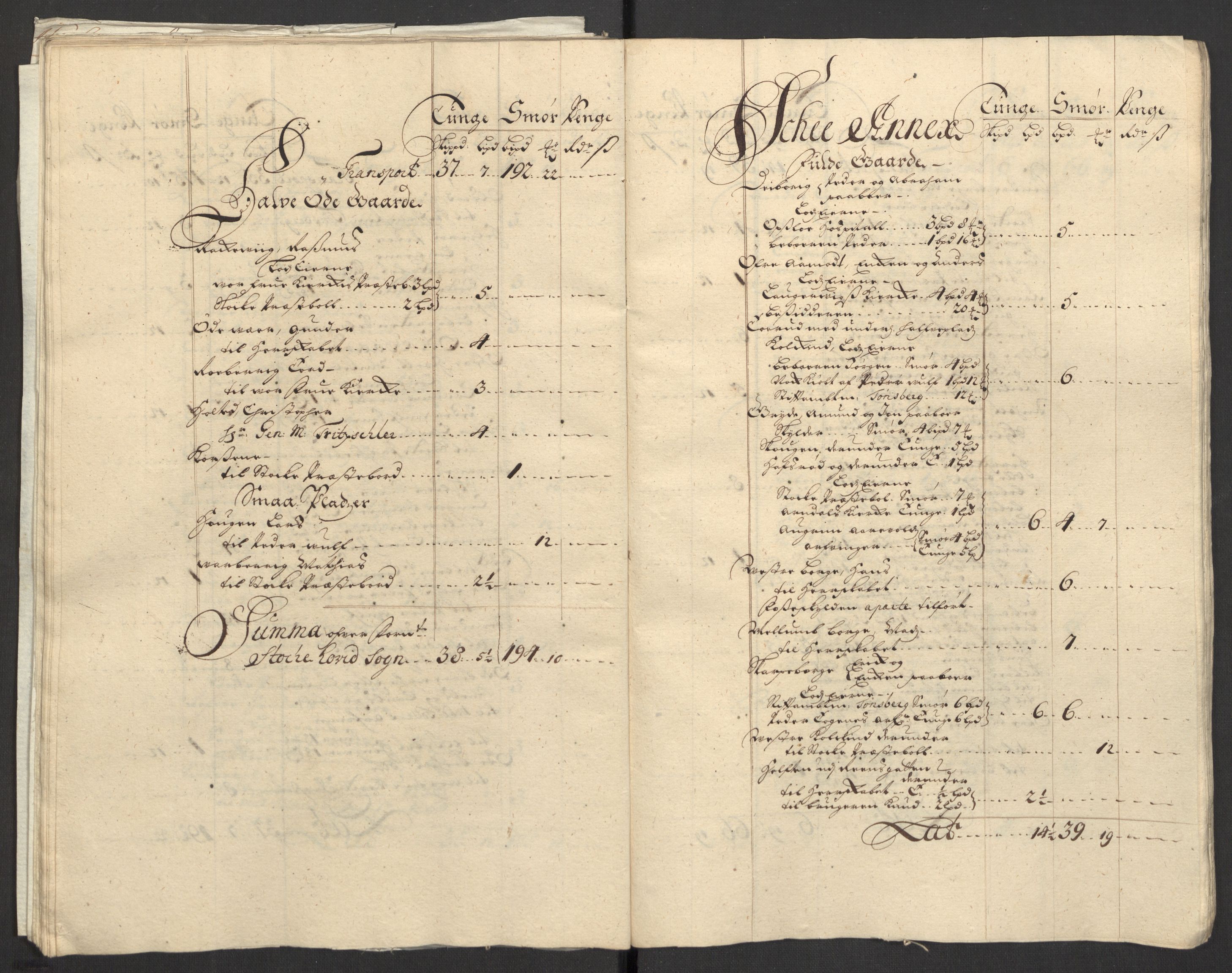 Rentekammeret inntil 1814, Reviderte regnskaper, Fogderegnskap, RA/EA-4092/R32/L1873: Fogderegnskap Jarlsberg grevskap, 1708, p. 43