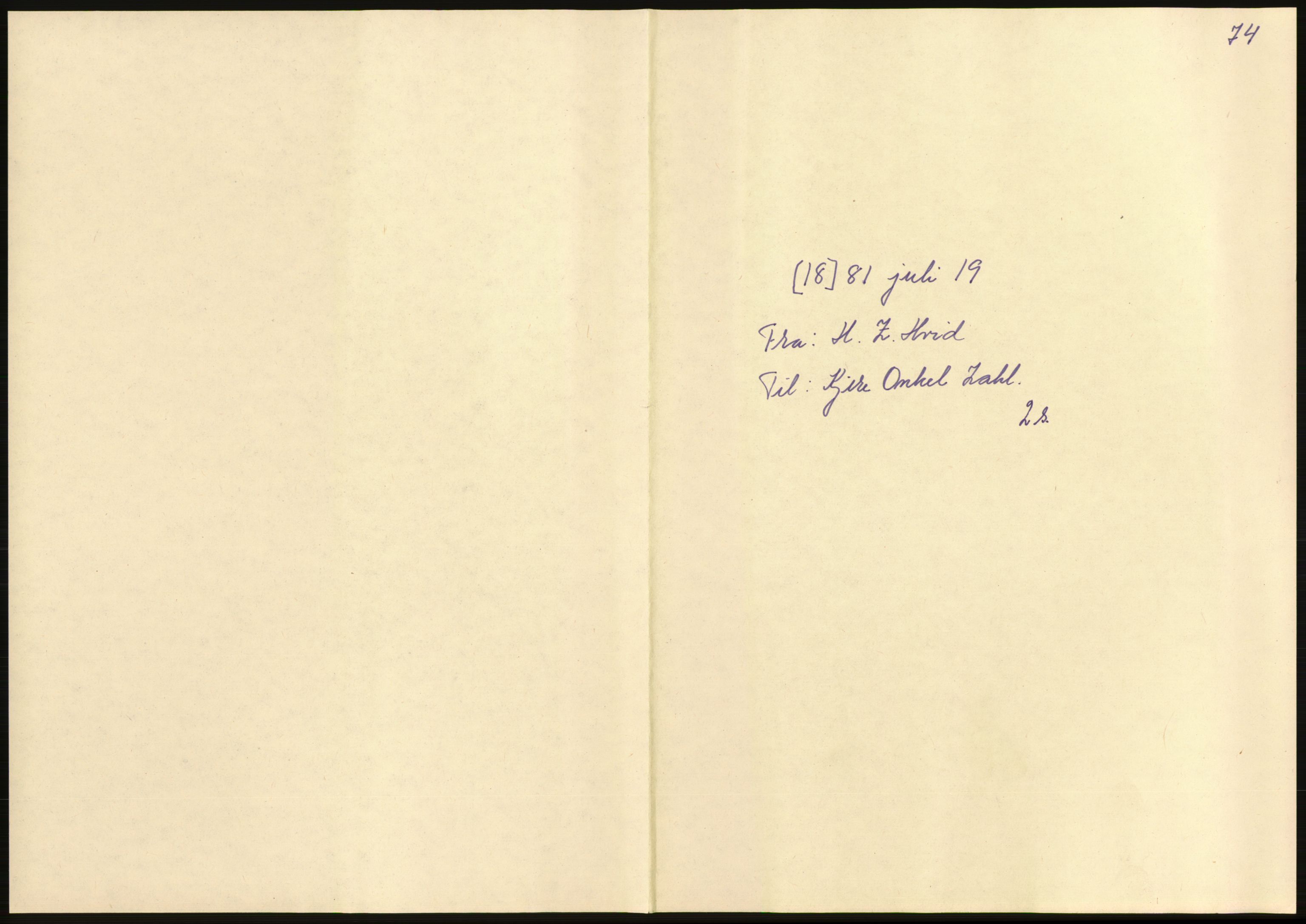 Samlinger til kildeutgivelse, Amerikabrevene, AV/RA-EA-4057/F/L0036: Innlån fra Nordland: Kjerringøyarkivet, 1838-1914, p. 329