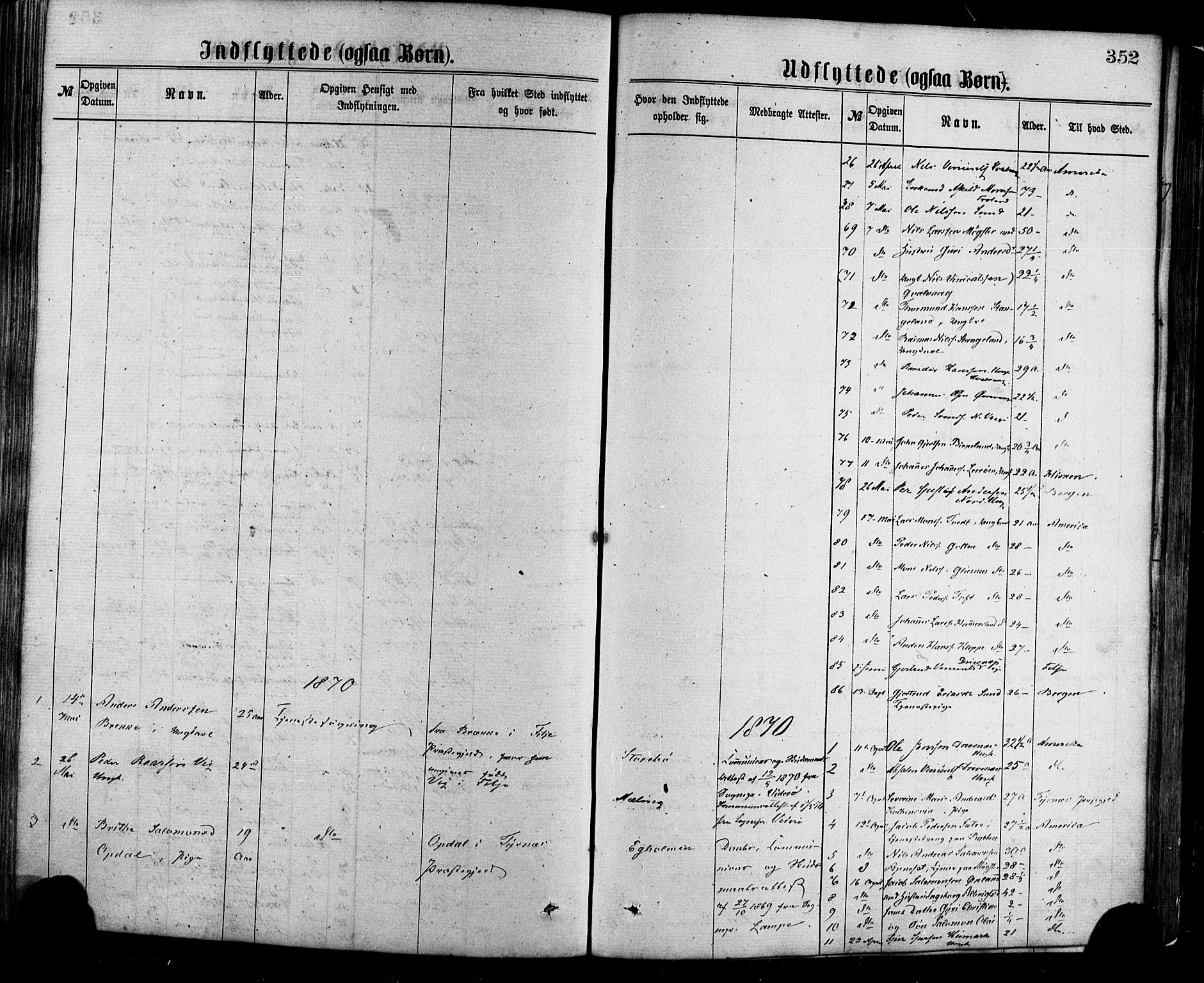 Sund sokneprestembete, SAB/A-99930: Parish register (official) no. A 15, 1867-1881, p. 352