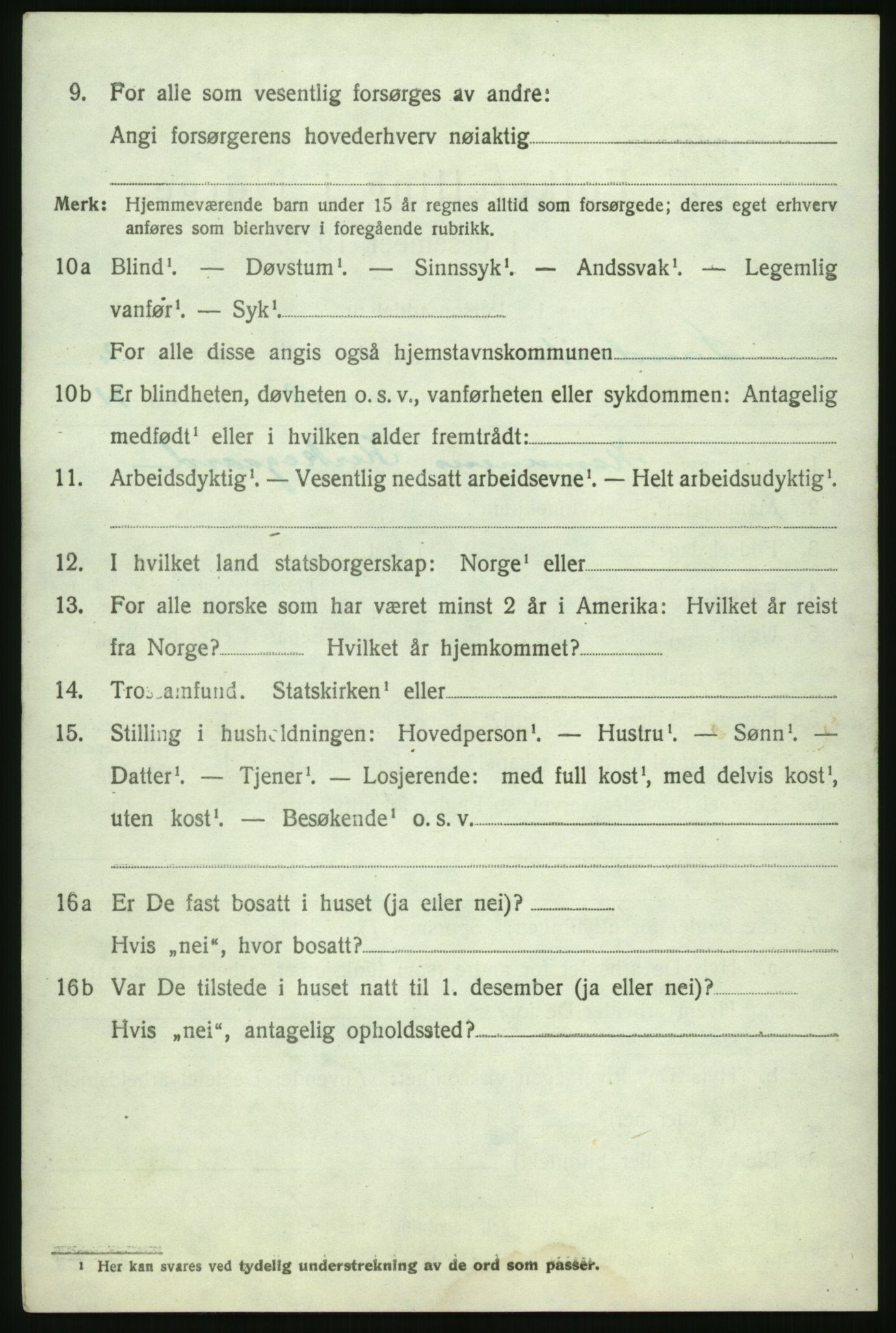 RA, 1920 census: Additional forms, 1920, p. 68