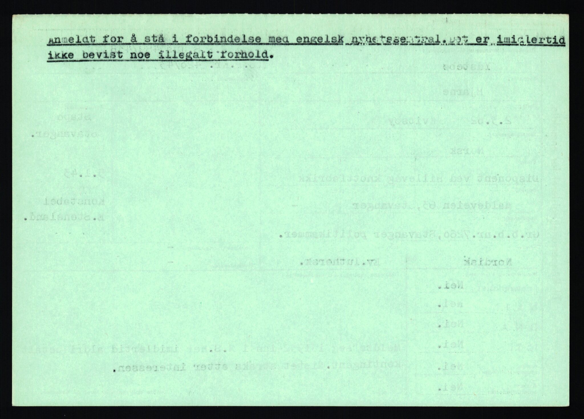 Statspolitiet - Hovedkontoret / Osloavdelingen, AV/RA-S-1329/C/Ca/L0016: Uberg - Øystese, 1943-1945, p. 3217