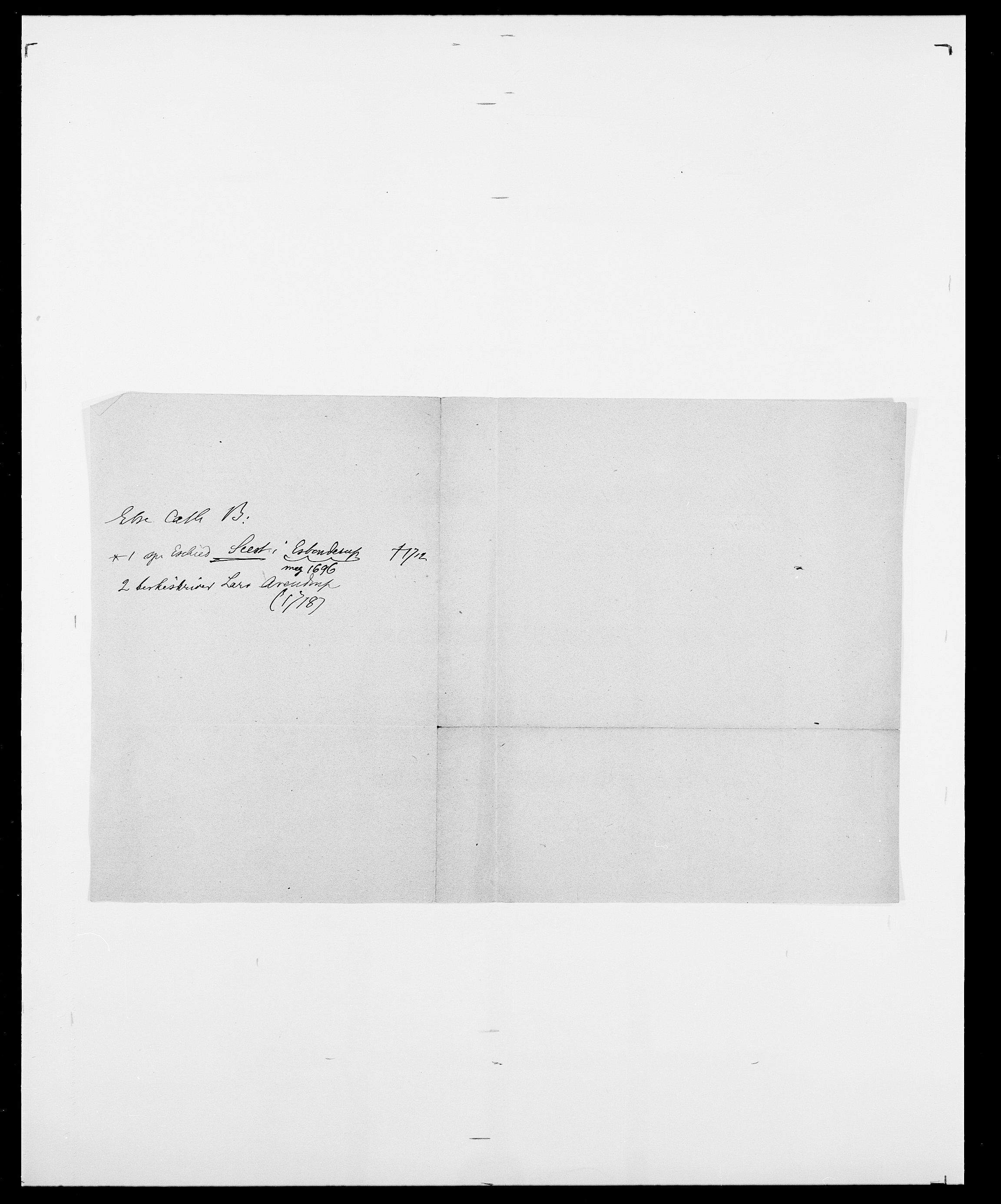 Delgobe, Charles Antoine - samling, AV/SAO-PAO-0038/D/Da/L0005: Boalth - Brahm, p. 272