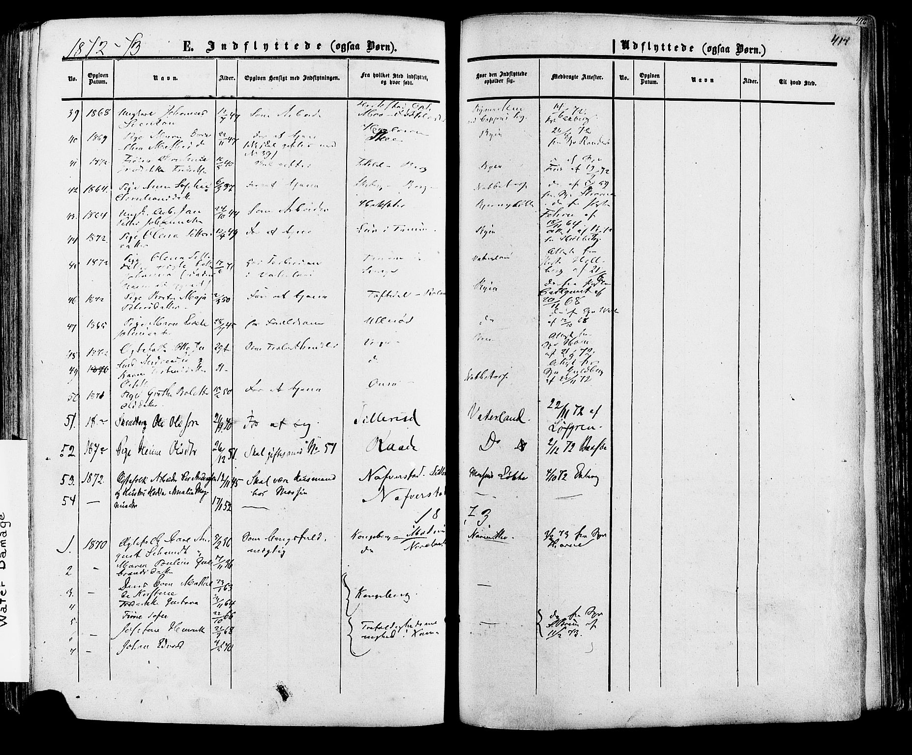 Fredrikstad prestekontor Kirkebøker, SAO/A-11082/F/Fa/L0006: Parish register (official) no. 6, 1857-1878, p. 414