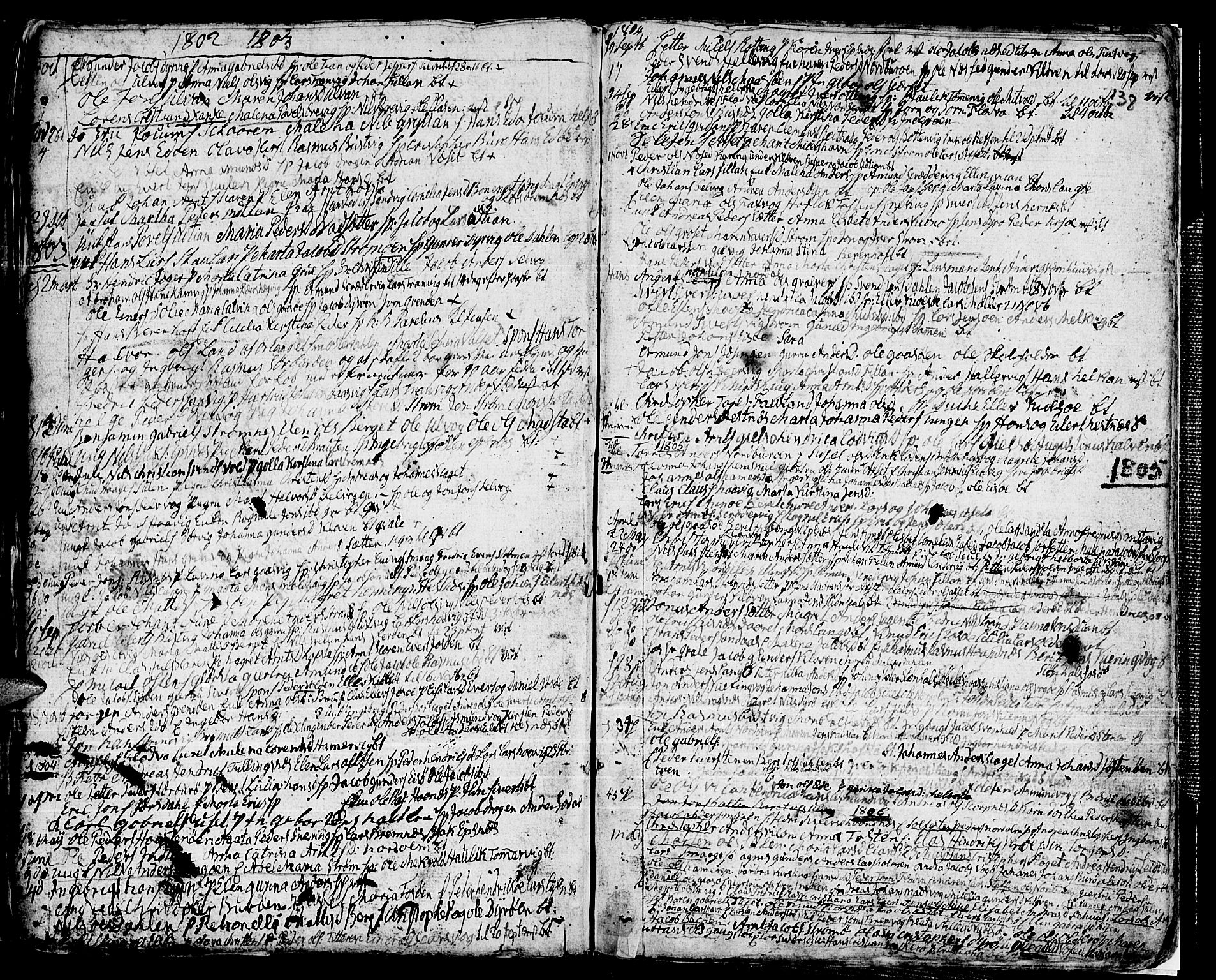 Ministerialprotokoller, klokkerbøker og fødselsregistre - Sør-Trøndelag, SAT/A-1456/634/L0526: Parish register (official) no. 634A02, 1775-1818, p. 138