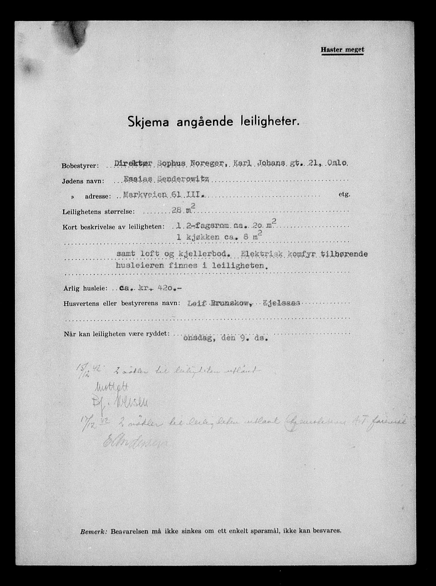 Justisdepartementet, Tilbakeføringskontoret for inndratte formuer, AV/RA-S-1564/H/Hc/Hcc/L0981: --, 1945-1947, p. 350