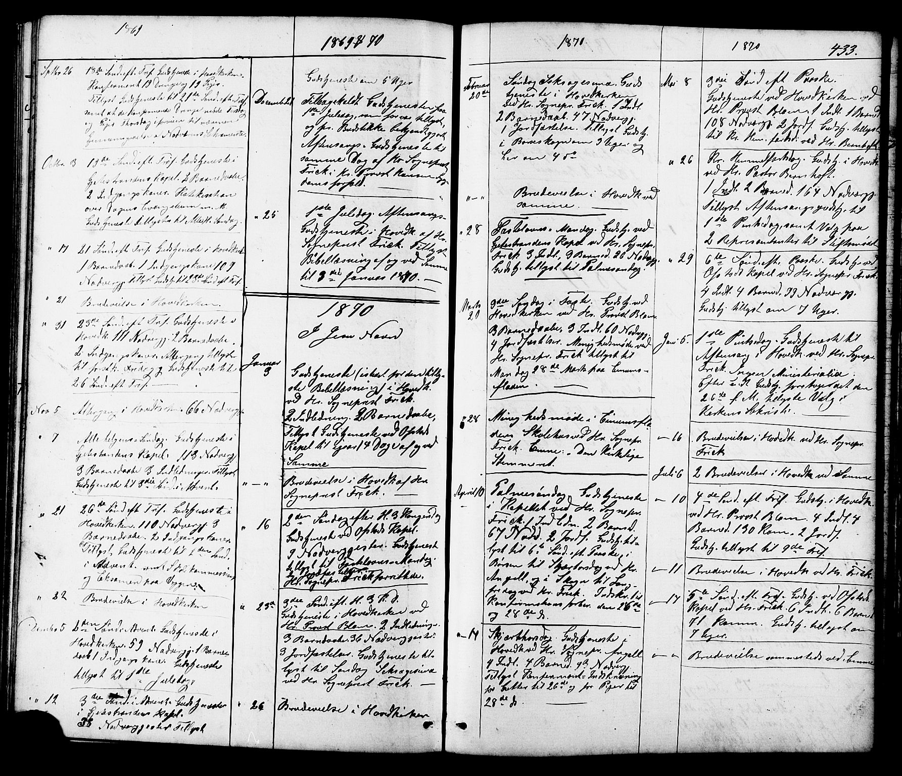 Ministerialprotokoller, klokkerbøker og fødselsregistre - Sør-Trøndelag, SAT/A-1456/665/L0777: Parish register (copy) no. 665C02, 1867-1915, p. 433