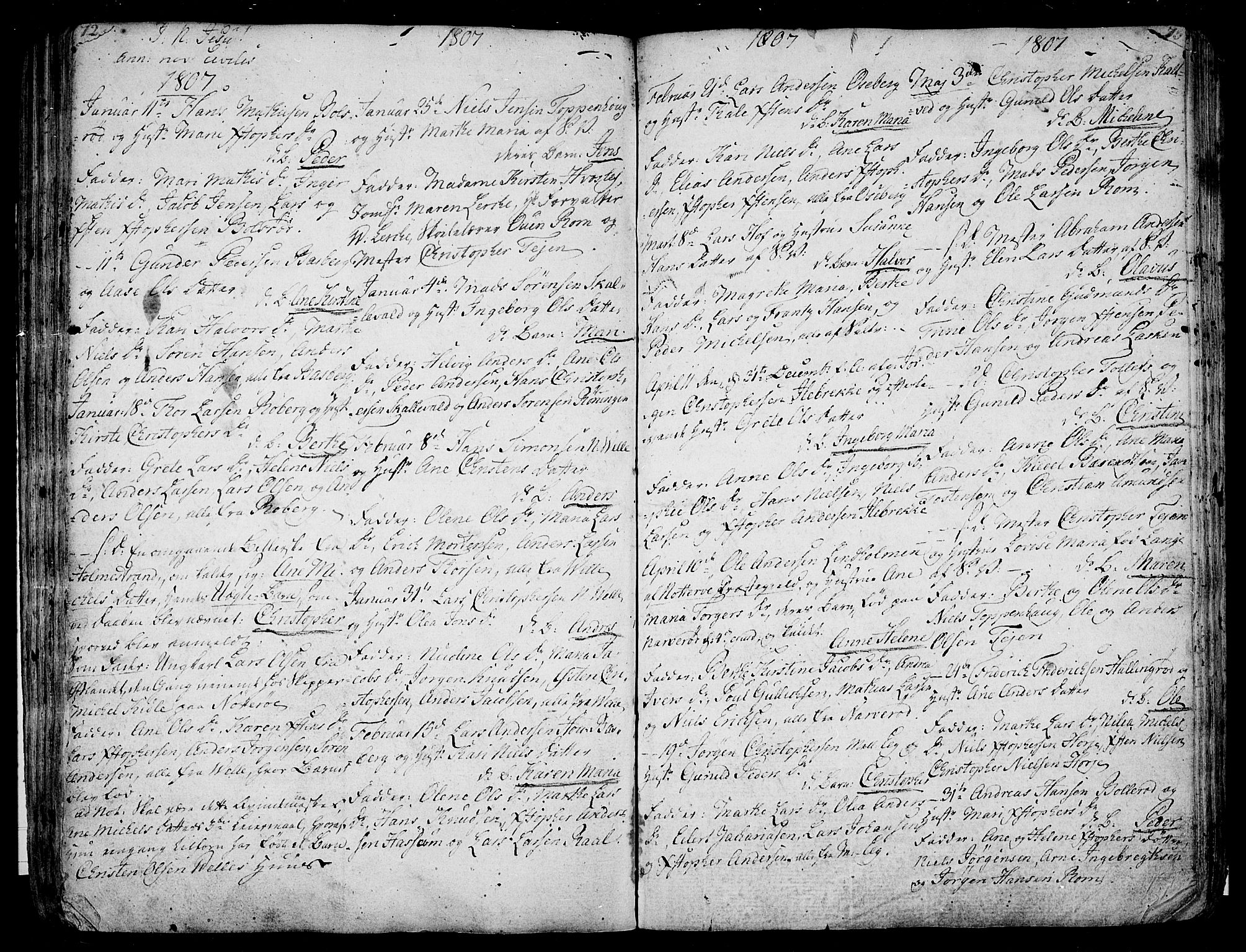 Sem kirkebøker, AV/SAKO-A-5/F/Fb/L0003: Parish register (official) no. II 3, 1792-1814, p. 72-73