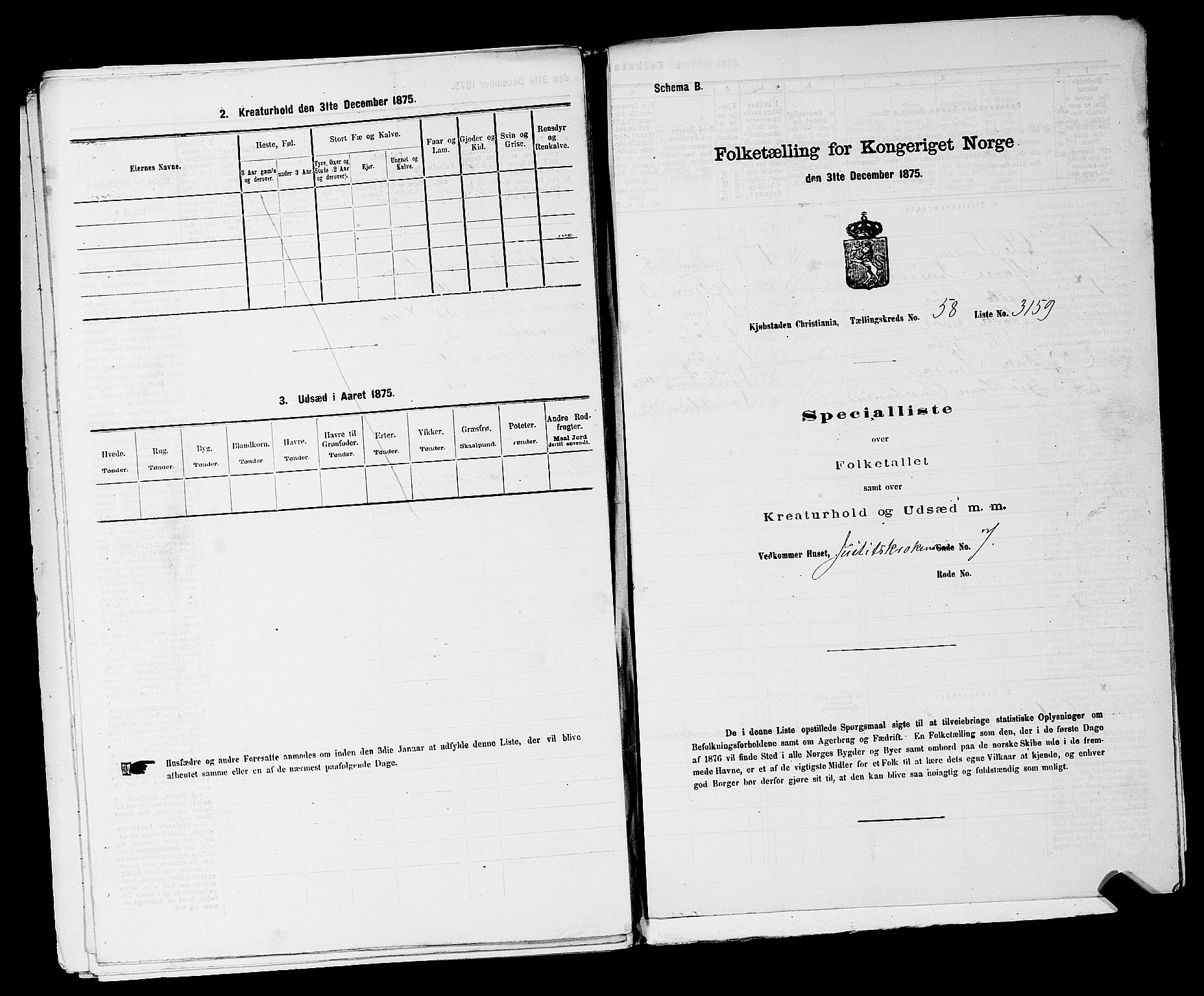 RA, 1875 census for 0301 Kristiania, 1875, p. 8750