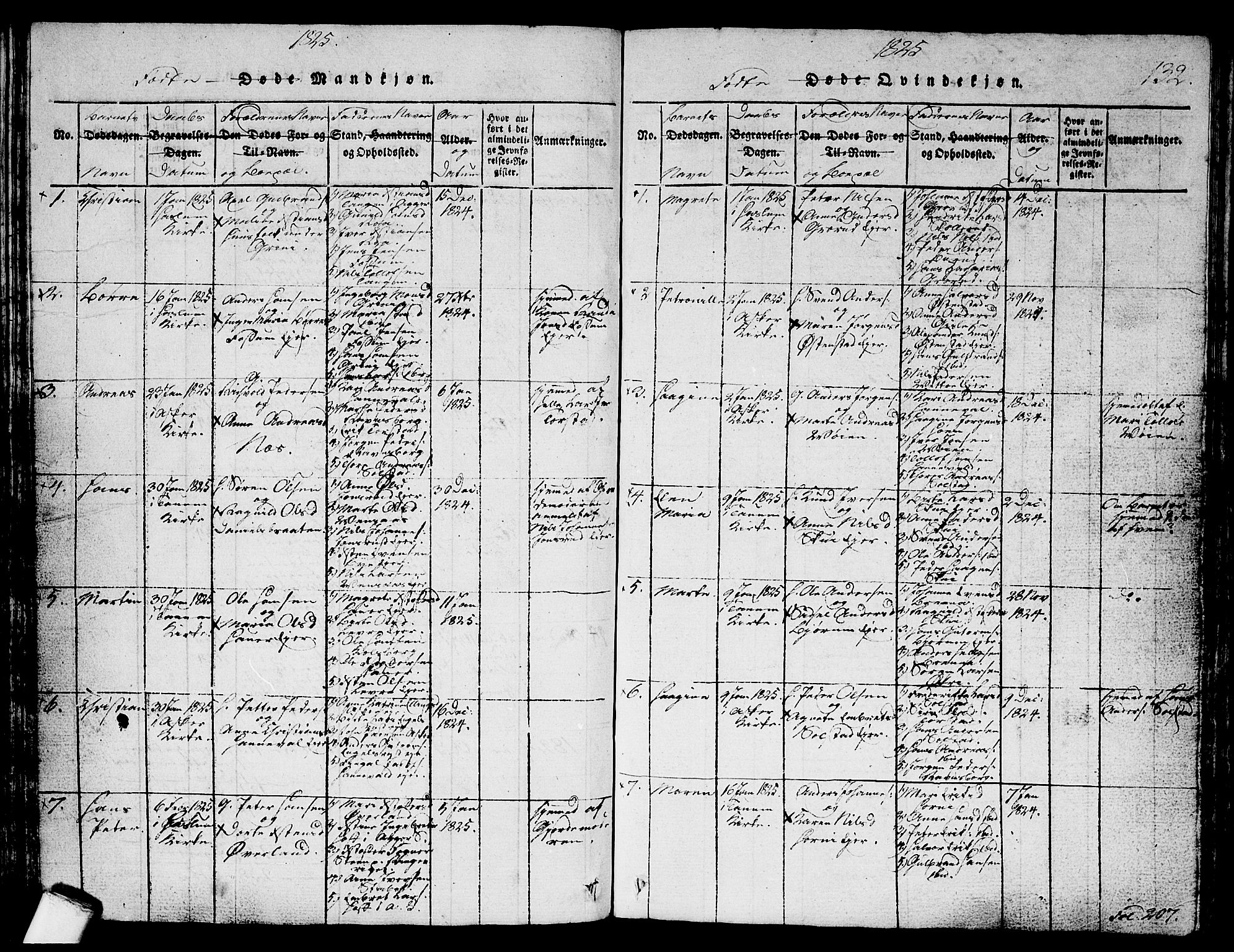 Asker prestekontor Kirkebøker, SAO/A-10256a/G/Ga/L0001: Parish register (copy) no. I 1, 1814-1830, p. 132