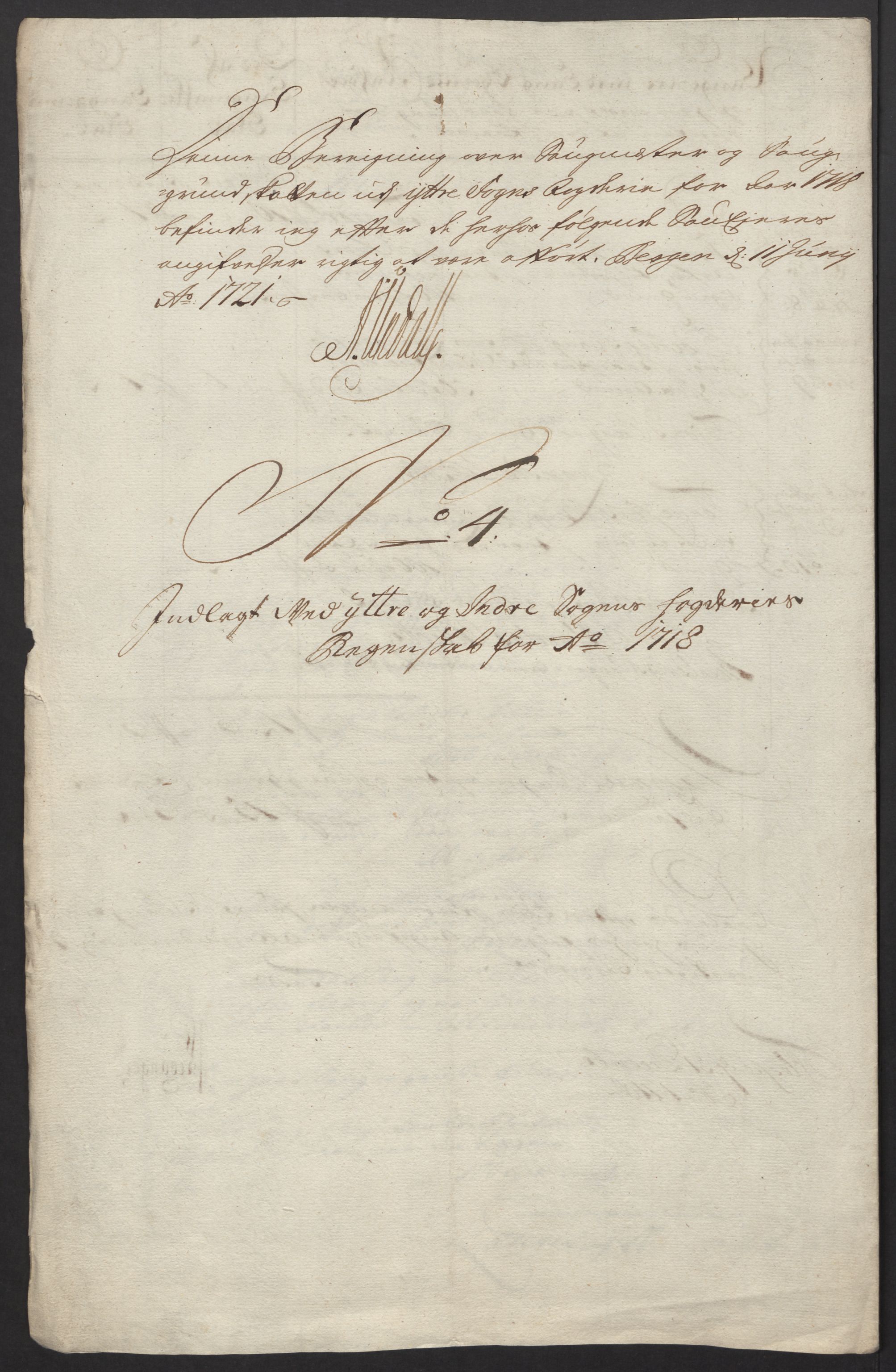 Rentekammeret inntil 1814, Reviderte regnskaper, Fogderegnskap, AV/RA-EA-4092/R52/L3321: Fogderegnskap Sogn, 1717-1718, p. 502