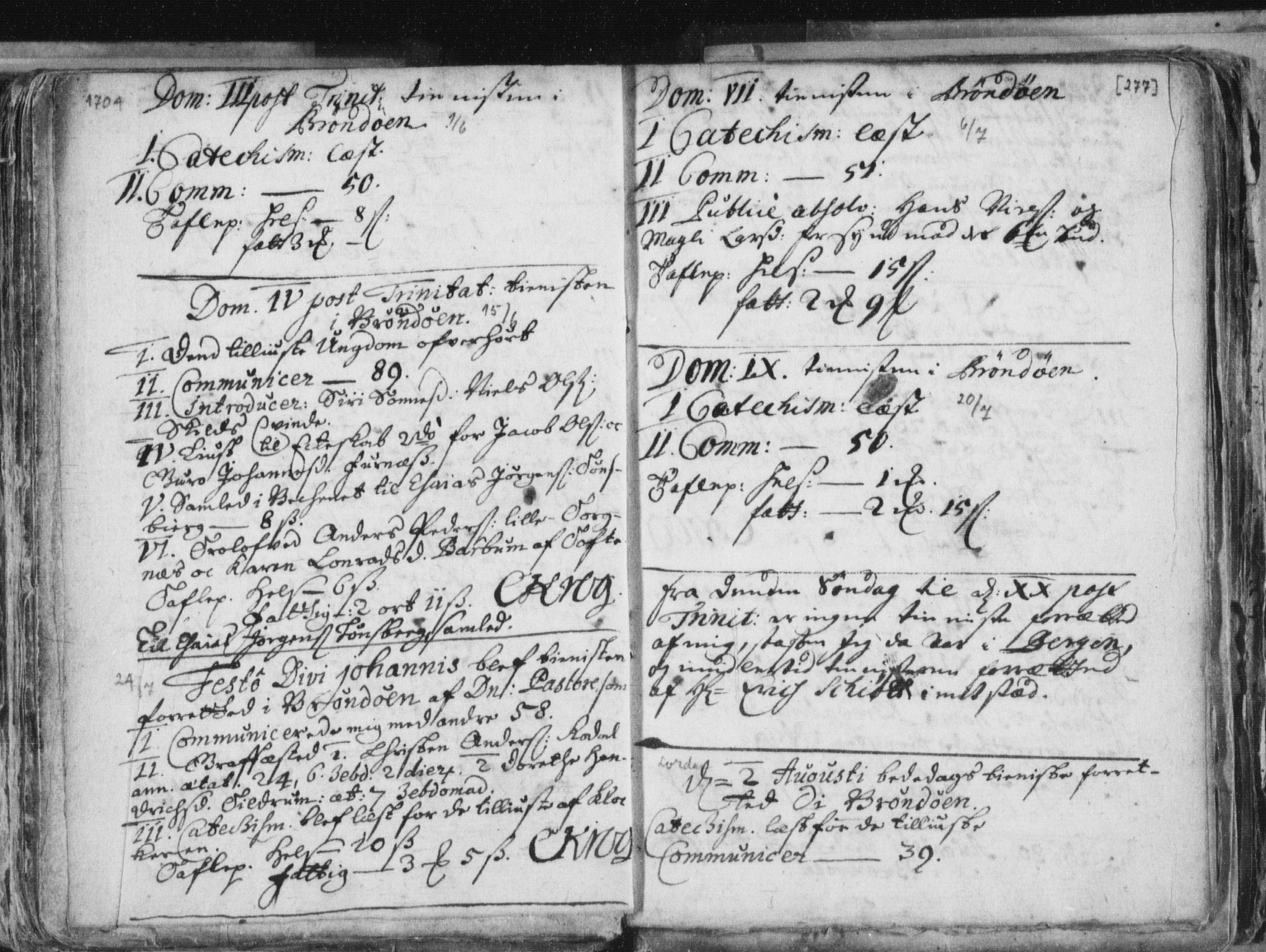 Ministerialprotokoller, klokkerbøker og fødselsregistre - Nordland, SAT/A-1459/813/L0192: Parish register (official) no. 813A02, 1677-1718, p. 277