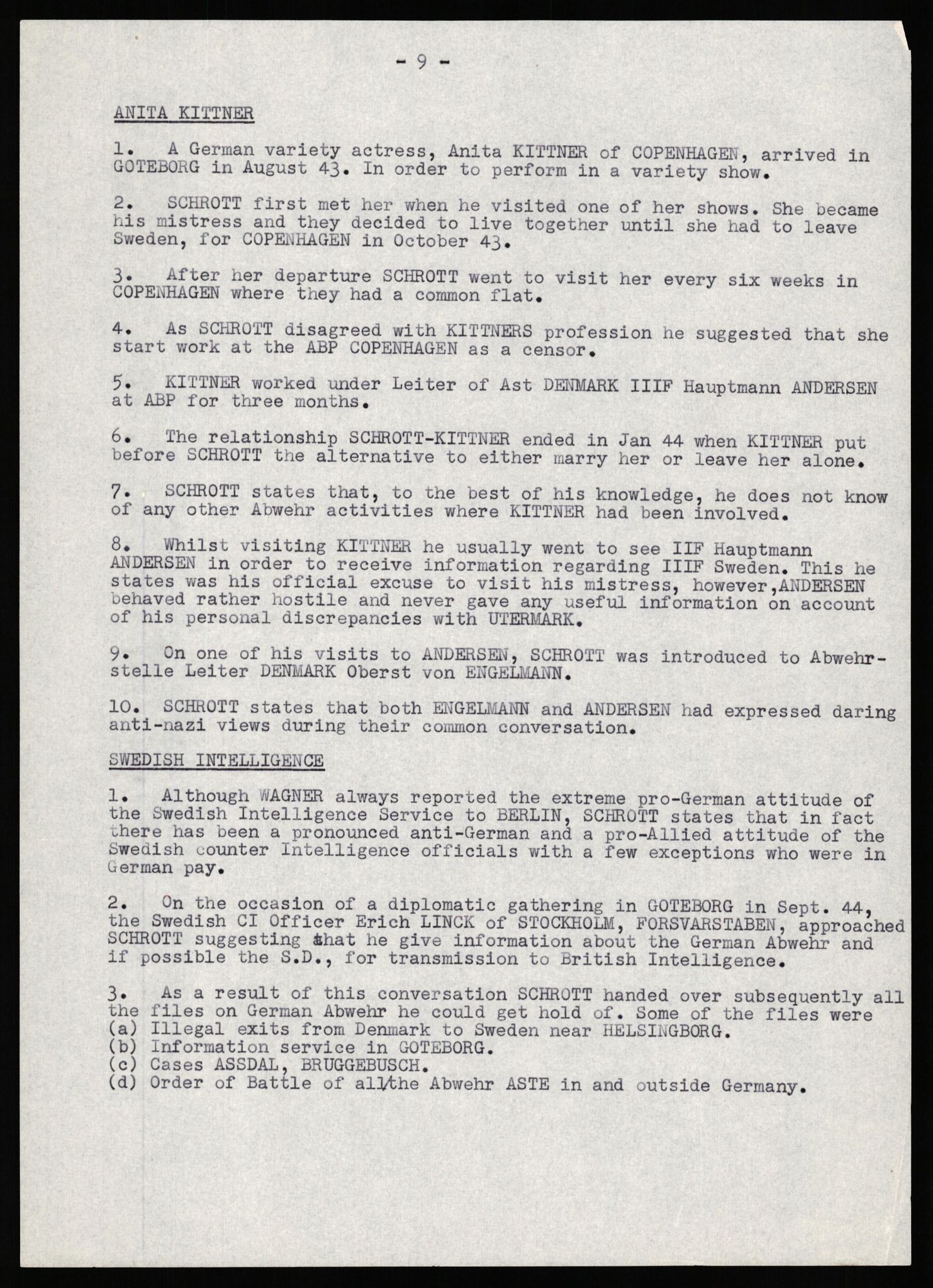 Forsvaret, Forsvarets overkommando II, AV/RA-RAFA-3915/D/Db/L0041: CI Questionaires.  Diverse nasjonaliteter., 1945-1946, p. 181