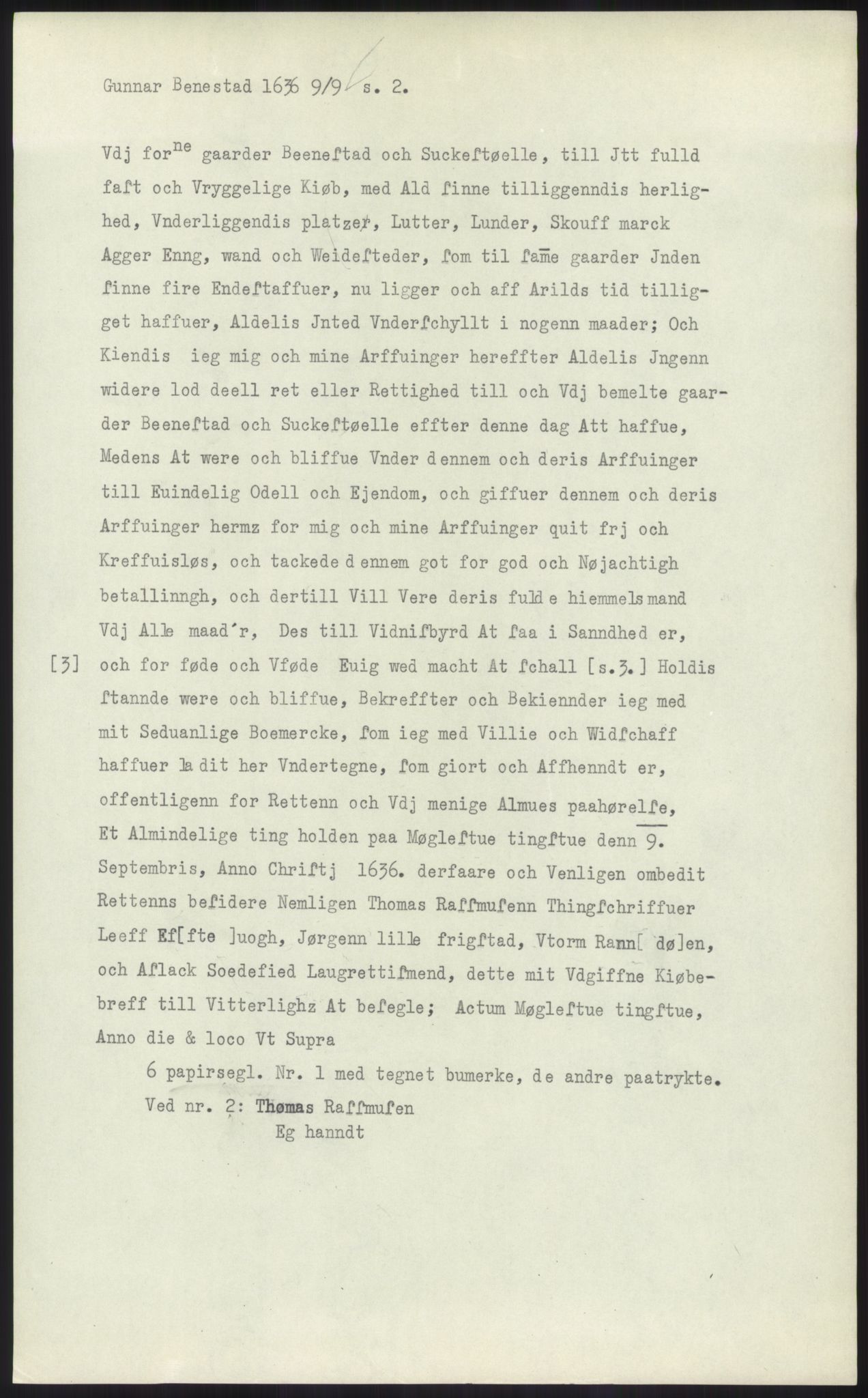 Samlinger til kildeutgivelse, Diplomavskriftsamlingen, AV/RA-EA-4053/H/Ha, p. 633