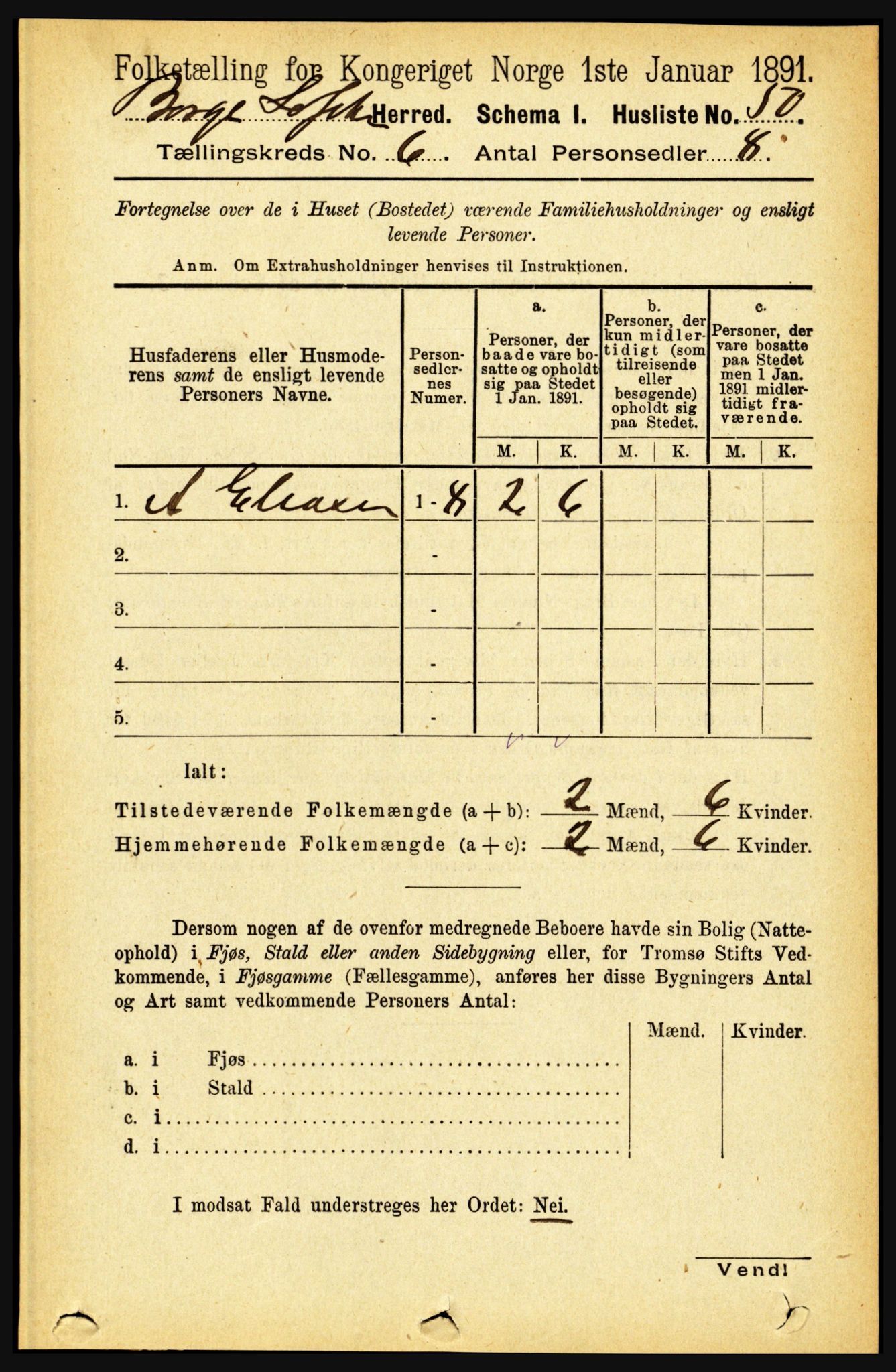 RA, 1891 census for 1862 Borge, 1891, p. 3922