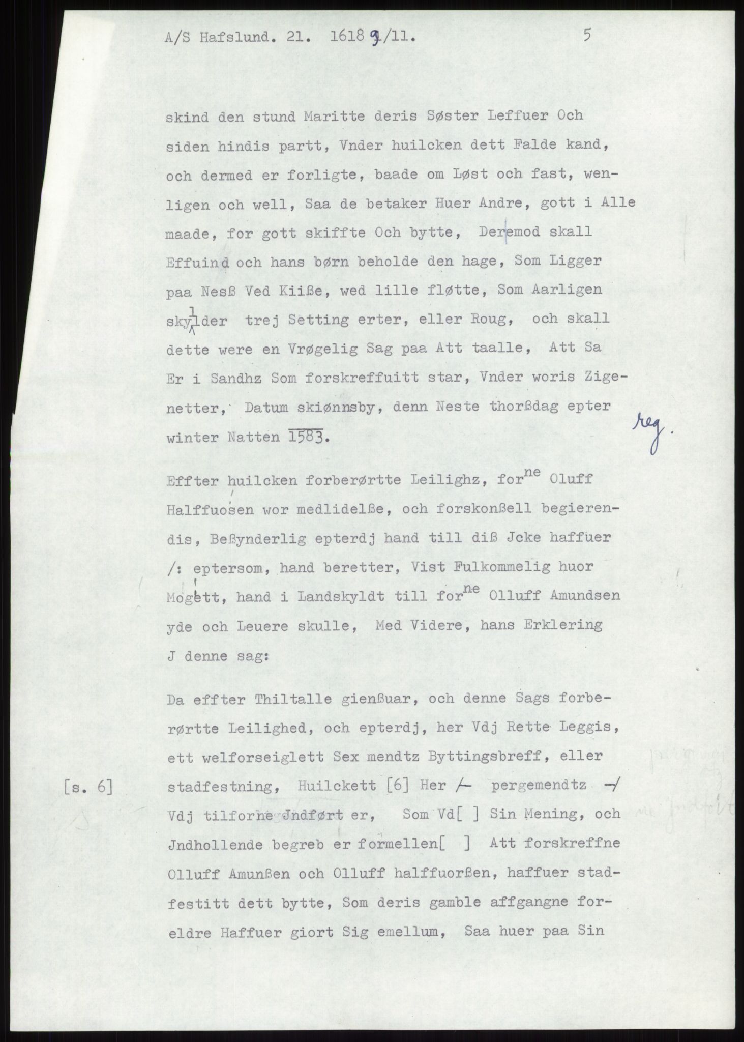 Samlinger til kildeutgivelse, Diplomavskriftsamlingen, AV/RA-EA-4053/H/Ha, p. 212