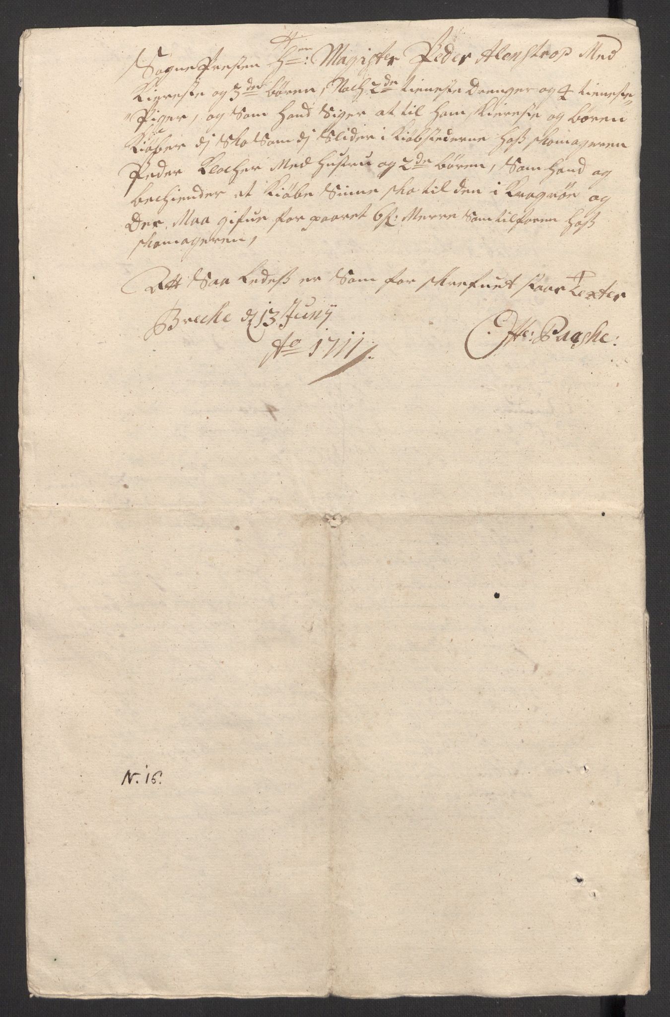 Rentekammeret inntil 1814, Reviderte regnskaper, Fogderegnskap, AV/RA-EA-4092/R36/L2121: Fogderegnskap Øvre og Nedre Telemark og Bamble, 1711, p. 521