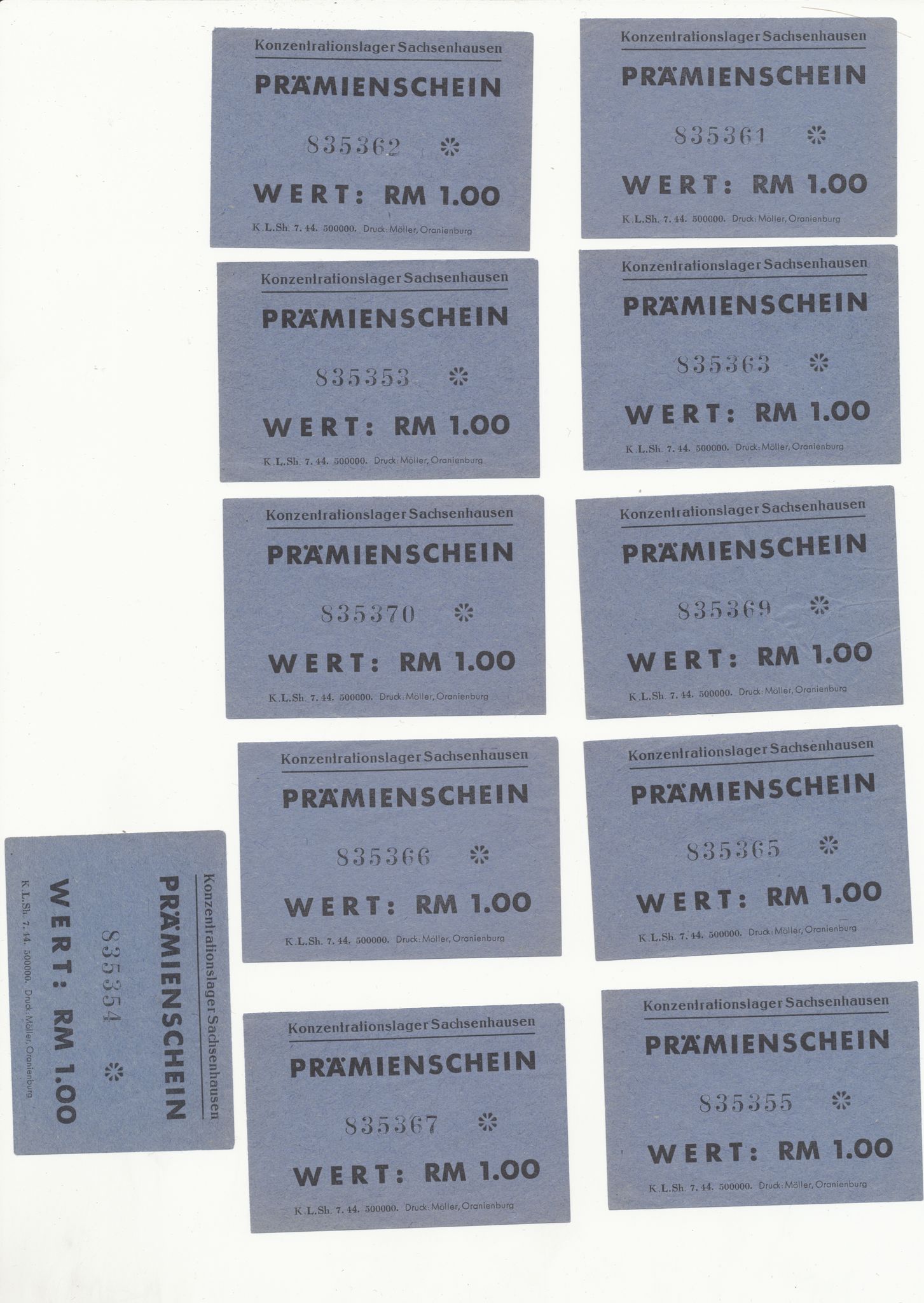 Falstadsenteret, dokumentsamling, FSM/A-001/F/L0153: Johansen, Frank Storm (f. 1919), 1942-1945