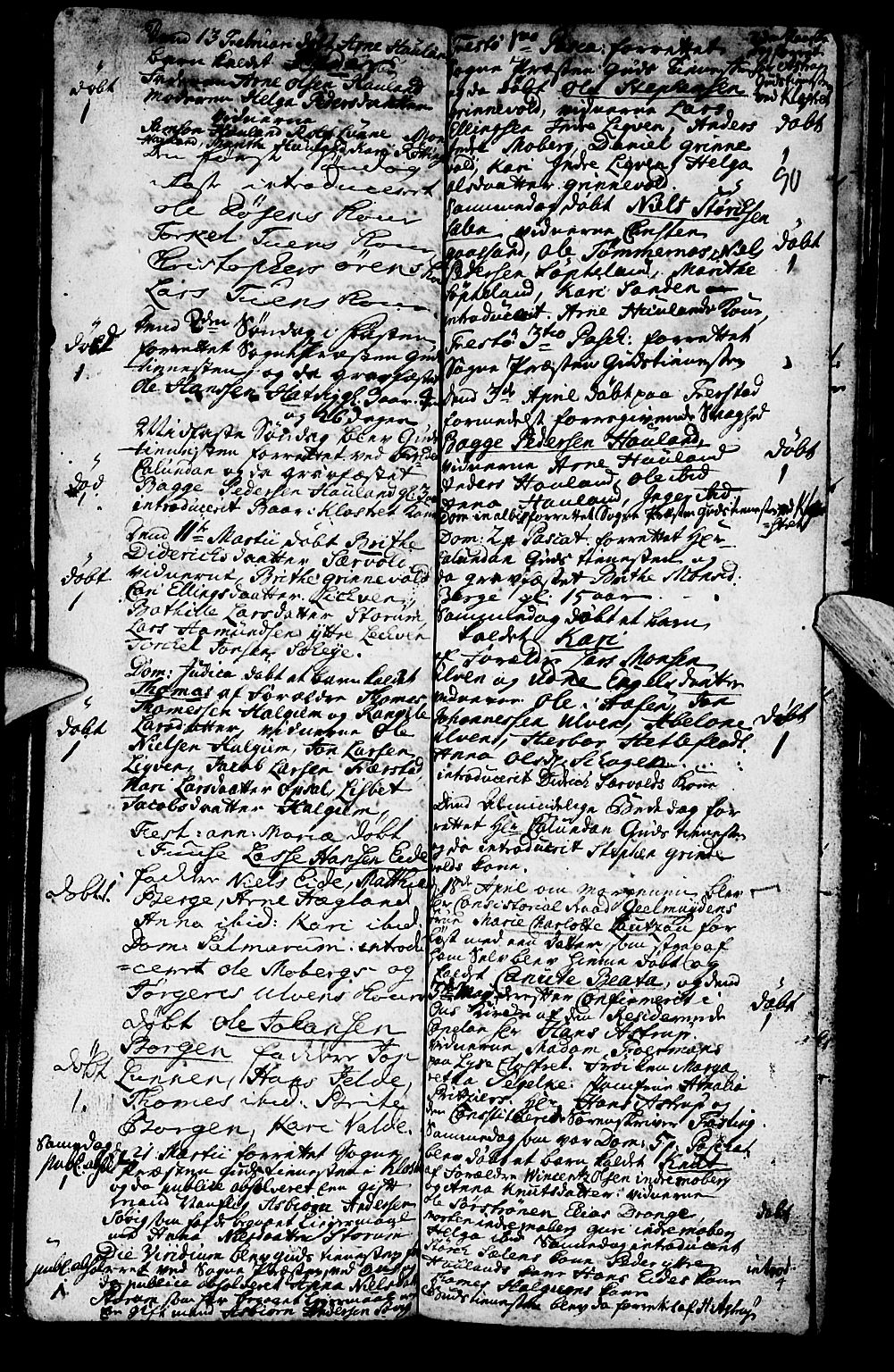 Os sokneprestembete, SAB/A-99929: Parish register (official) no. A 2, 1723-1758, p. 90