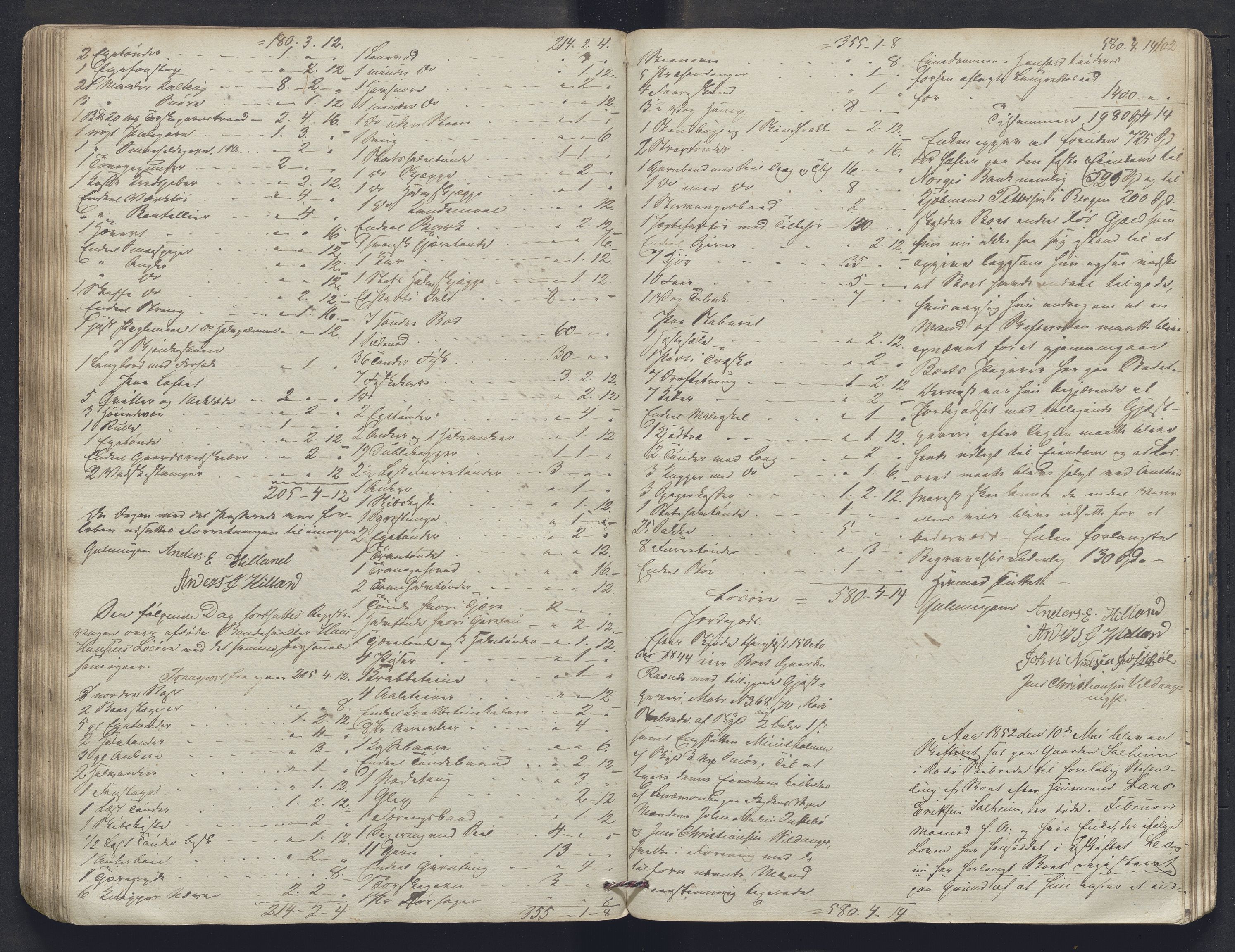 Nordhordland sorenskrivar, SAB/A-2901/1/H/Hb/L0017: Registreringsprotokollar, 1846-1852, p. 102
