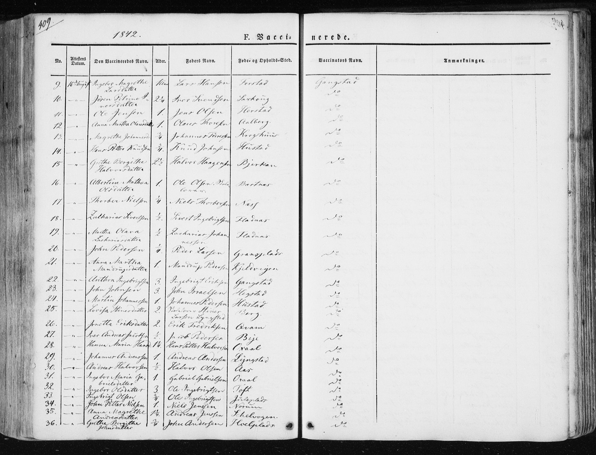 Ministerialprotokoller, klokkerbøker og fødselsregistre - Nord-Trøndelag, SAT/A-1458/730/L0280: Parish register (official) no. 730A07 /1, 1840-1854, p. 409