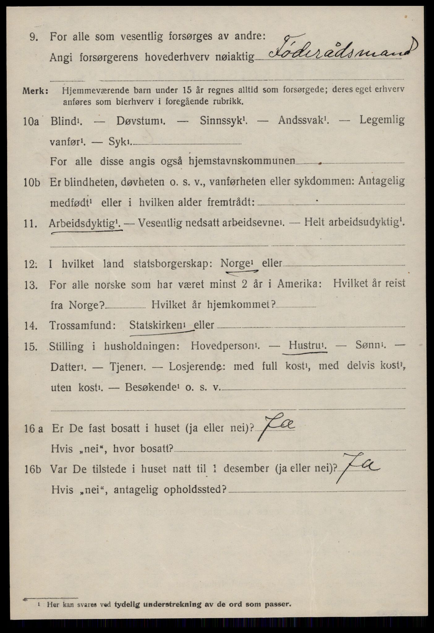 SAT, 1920 census for Haram, 1920, p. 6262