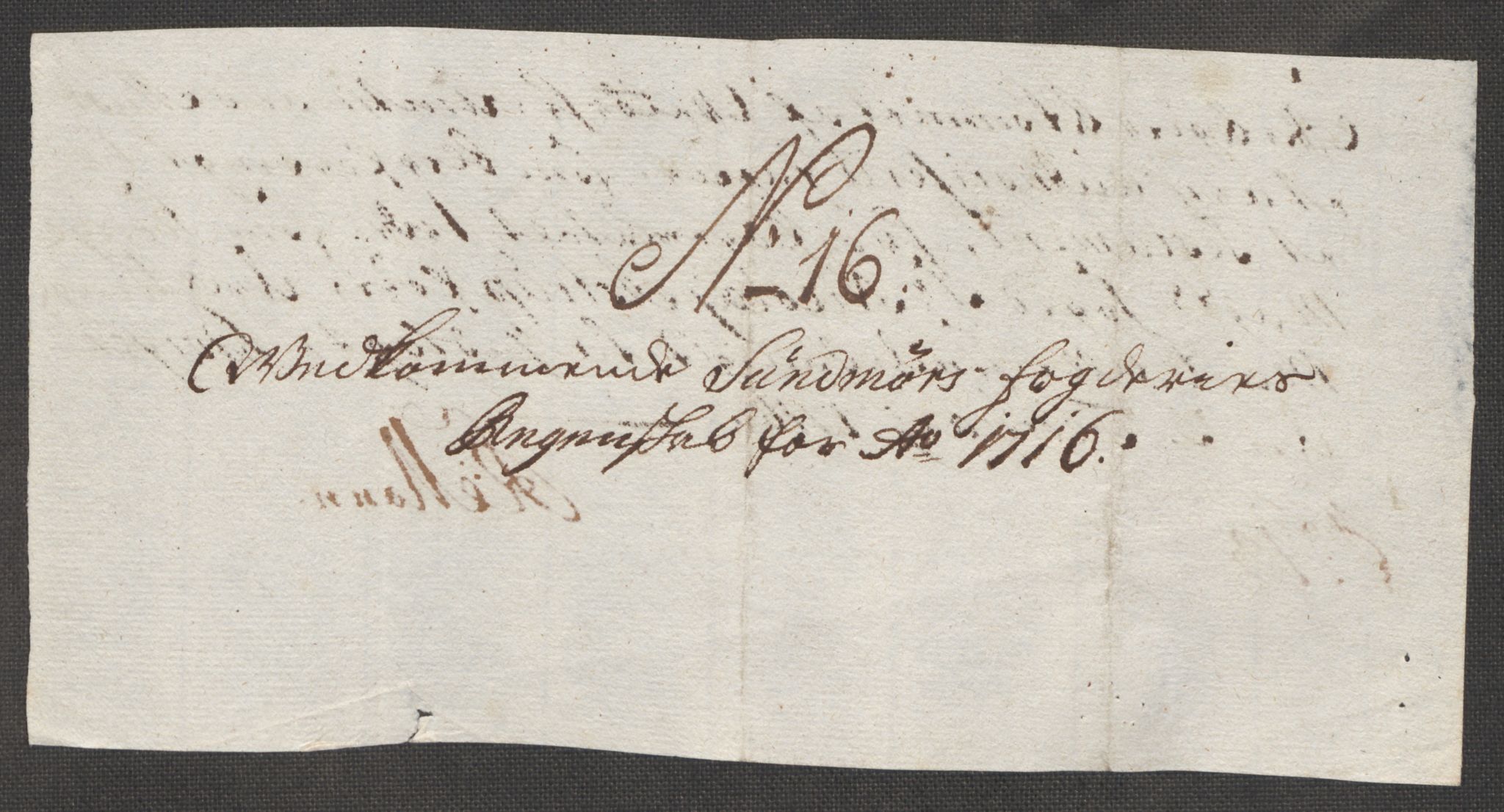 Rentekammeret inntil 1814, Reviderte regnskaper, Fogderegnskap, AV/RA-EA-4092/R54/L3568: Fogderegnskap Sunnmøre, 1716, p. 114