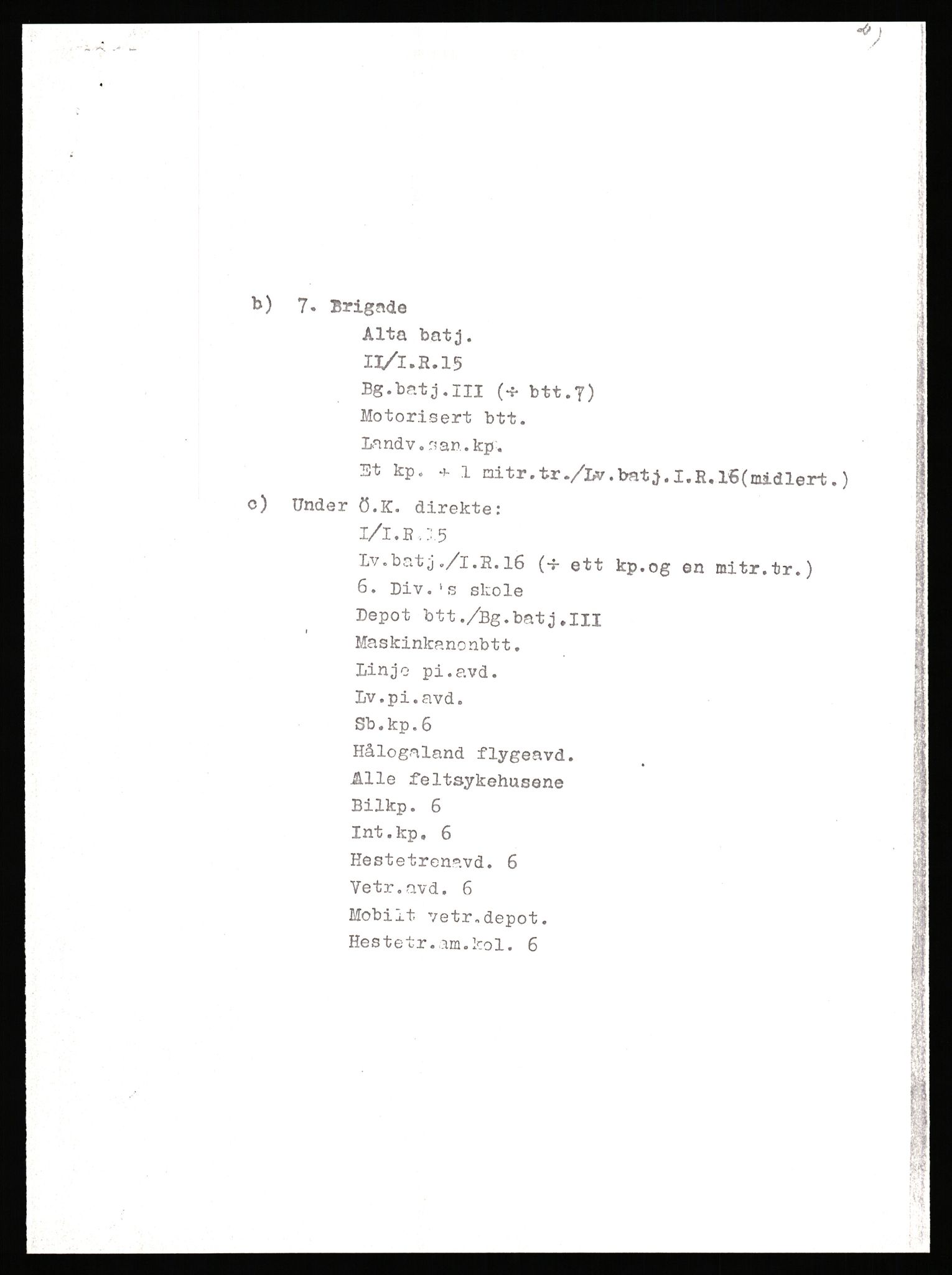 Forsvaret, Forsvarets krigshistoriske avdeling, AV/RA-RAFA-2017/Y/Yb/L0140: II-C-11-611-620  -  6. Divisjon, 1940-1966, p. 91