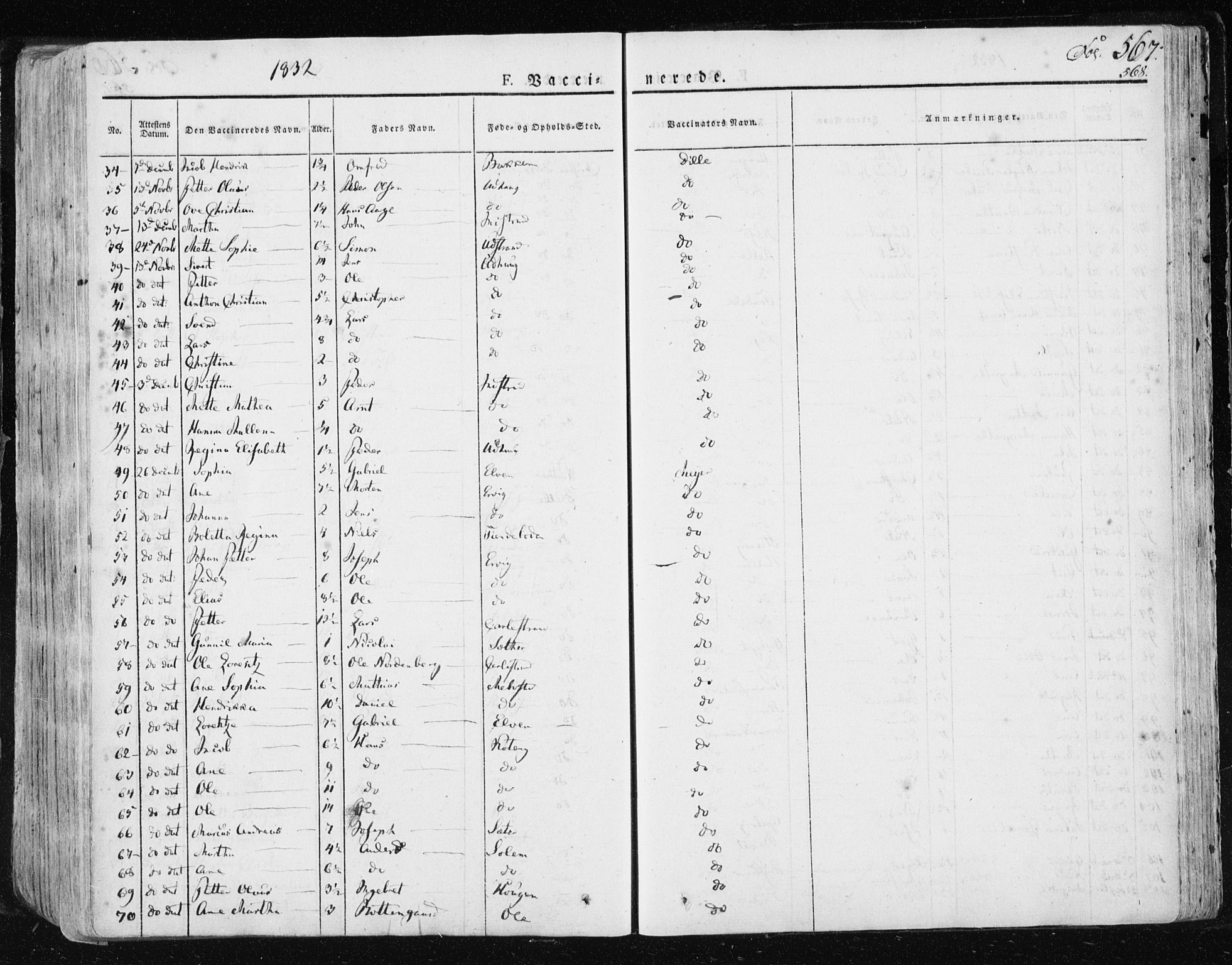 Ministerialprotokoller, klokkerbøker og fødselsregistre - Sør-Trøndelag, SAT/A-1456/659/L0735: Parish register (official) no. 659A05, 1826-1841, p. 567