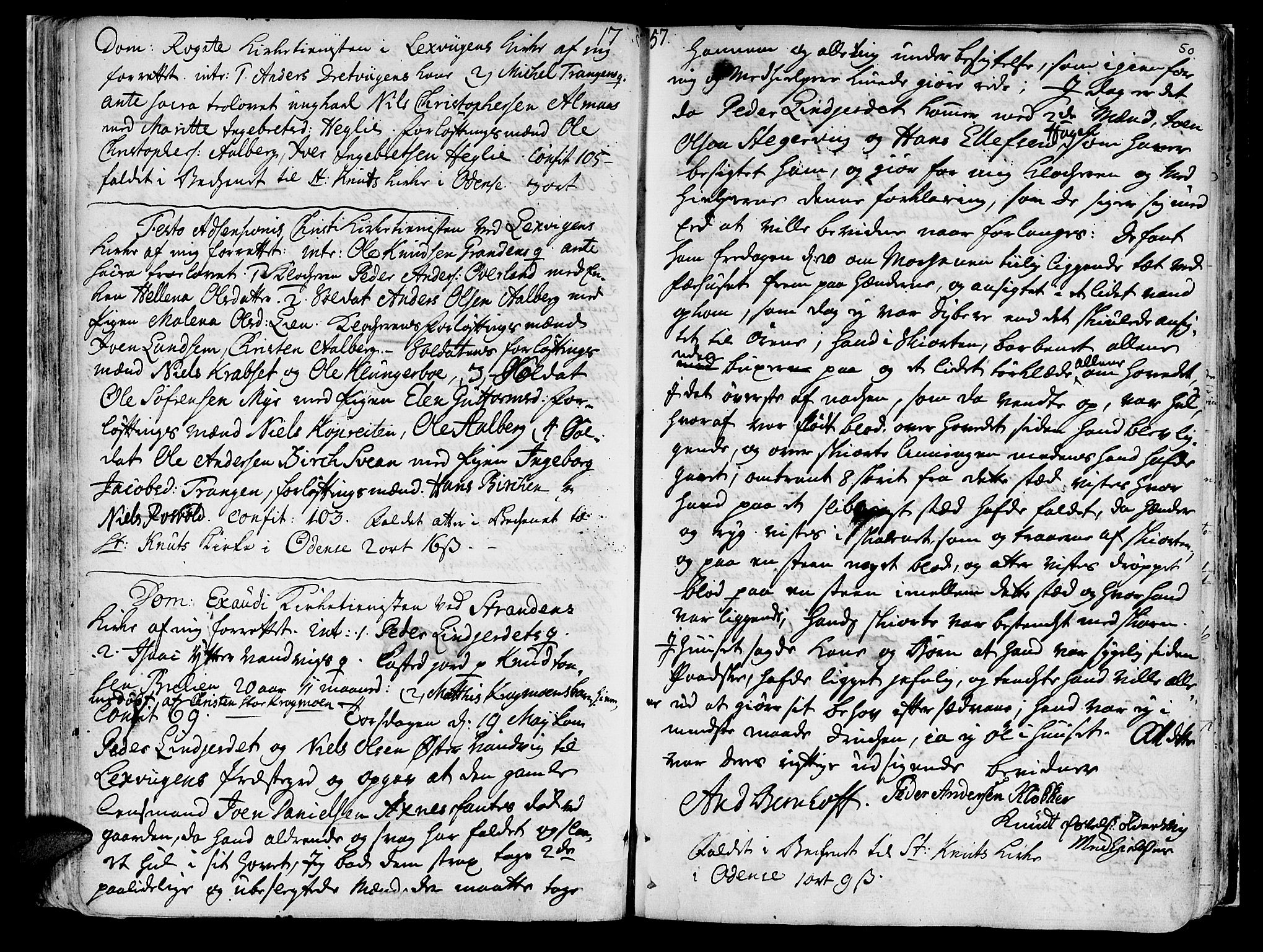 Ministerialprotokoller, klokkerbøker og fødselsregistre - Nord-Trøndelag, SAT/A-1458/701/L0003: Parish register (official) no. 701A03, 1751-1783, p. 50