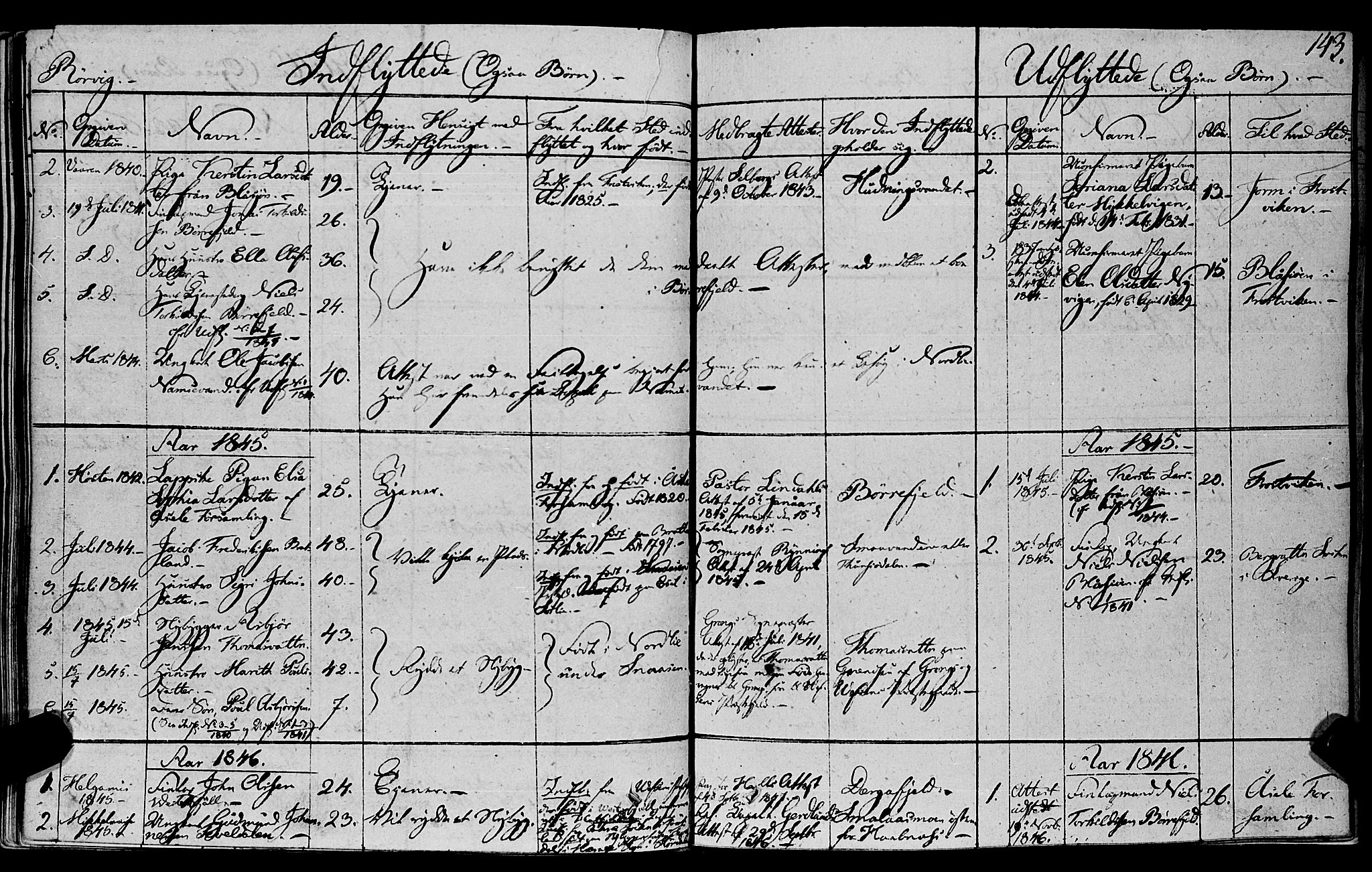 Ministerialprotokoller, klokkerbøker og fødselsregistre - Nord-Trøndelag, SAT/A-1458/762/L0538: Parish register (official) no. 762A02 /1, 1833-1879, p. 143