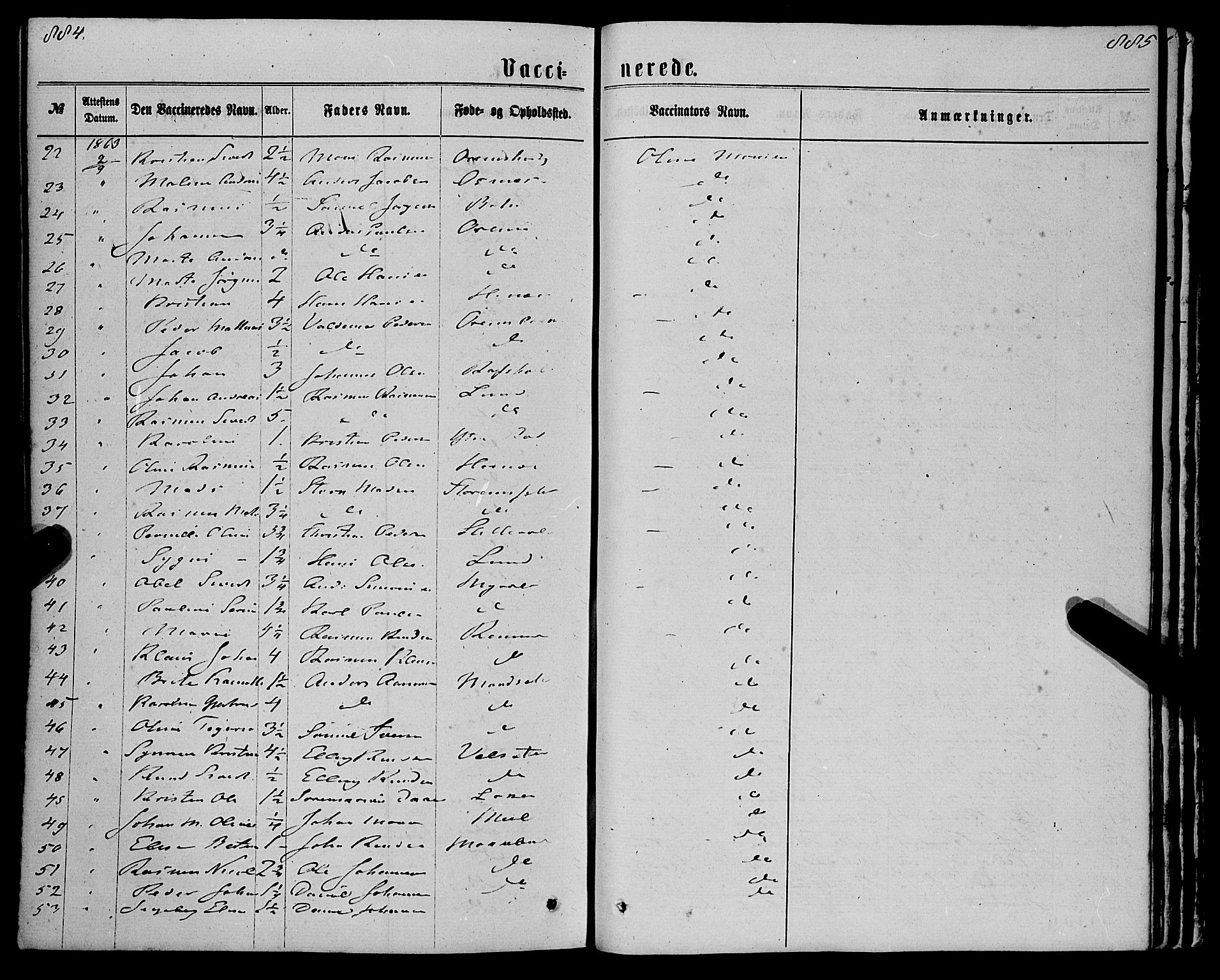 Eid sokneprestembete, AV/SAB-A-82301/H/Haa/Haaa/L0009: Parish register (official) no. A 9, 1861-1868, p. 884-885