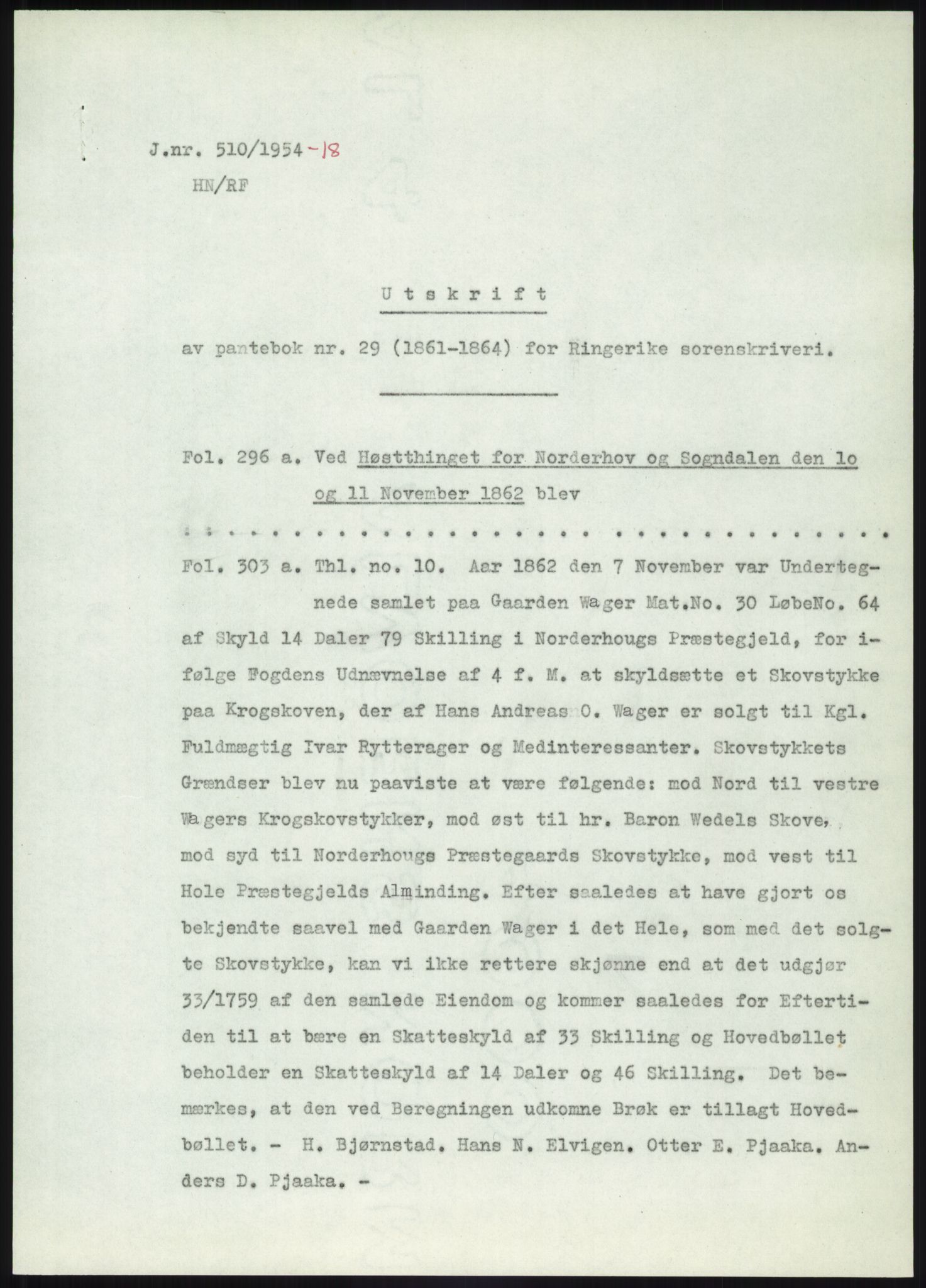 Statsarkivet i Kongsberg, SAKO/A-0001, 1944-1954, p. 147