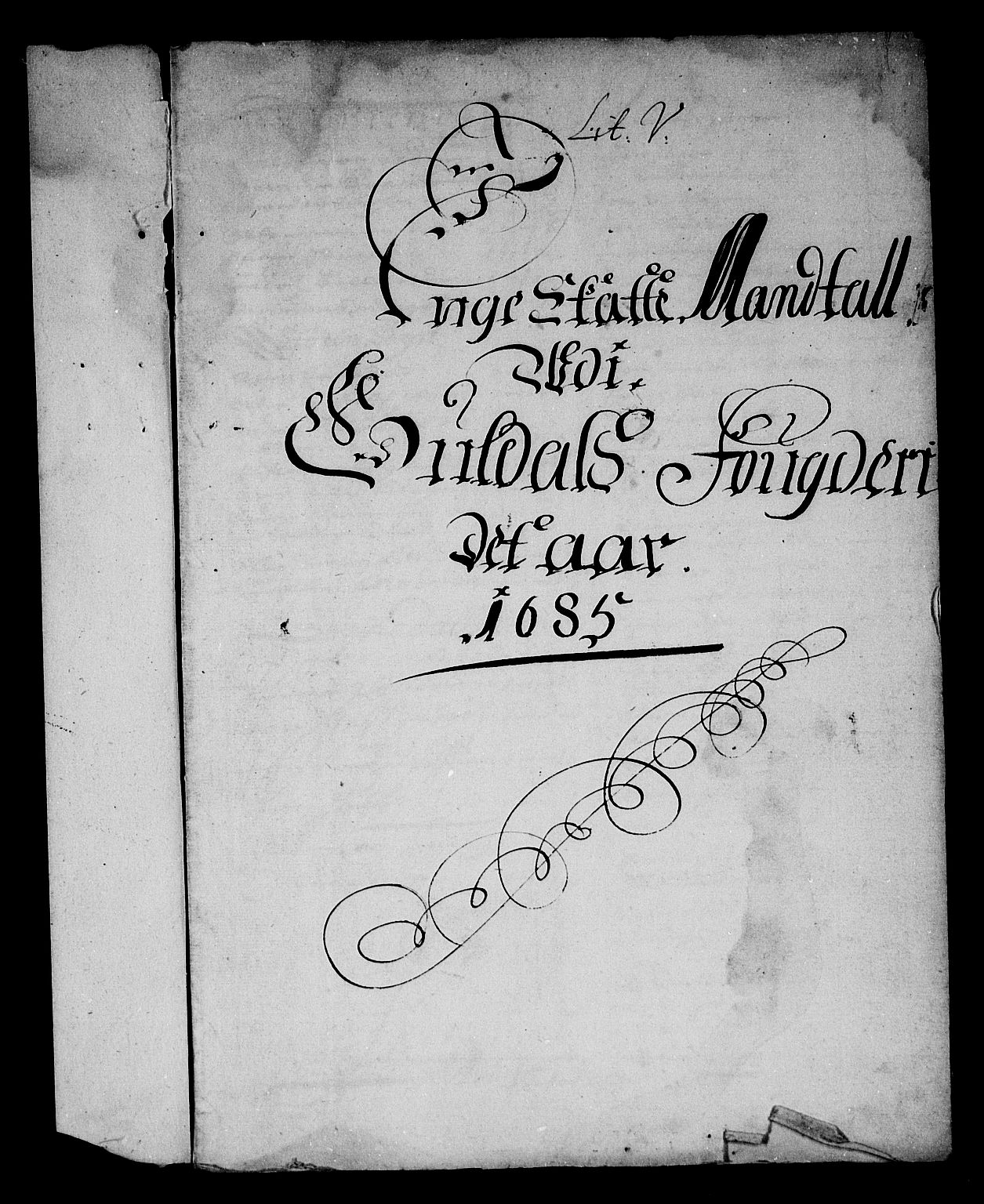 Rentekammeret inntil 1814, Reviderte regnskaper, Stiftamtstueregnskaper, Trondheim stiftamt og Nordland amt, AV/RA-EA-6044/R/Rg/L0079: Trondheim stiftamt og Nordland amt, 1685
