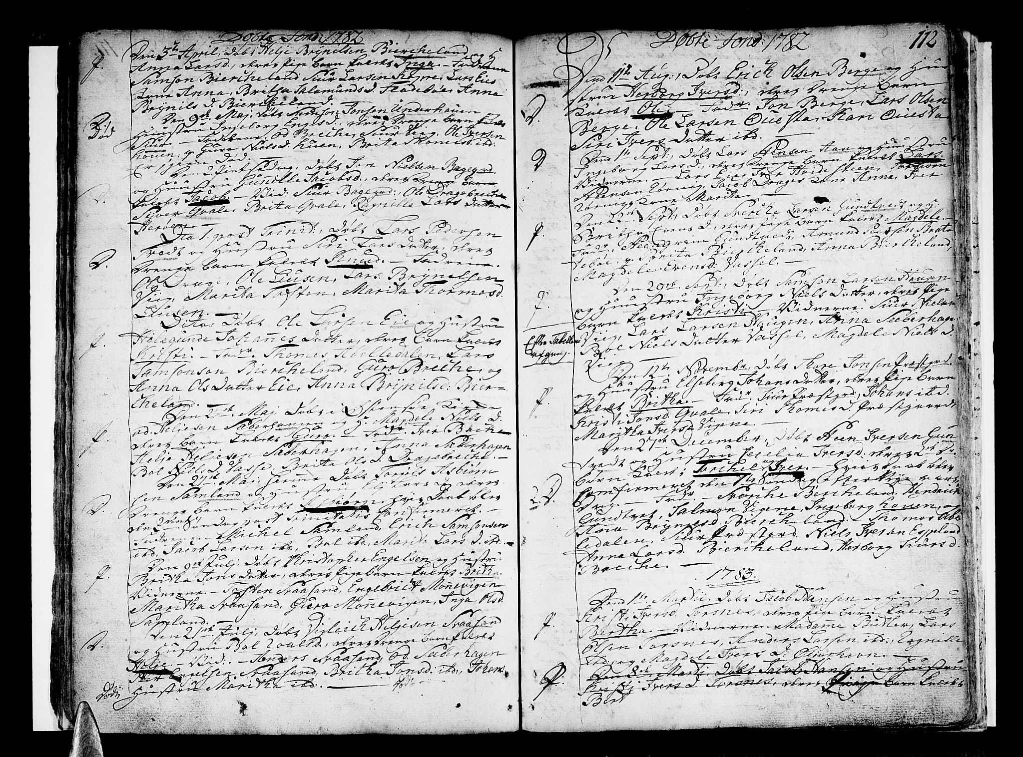 Strandebarm sokneprestembete, AV/SAB-A-78401/H/Haa: Parish register (official) no. A 3 /2, 1751-1787, p. 112