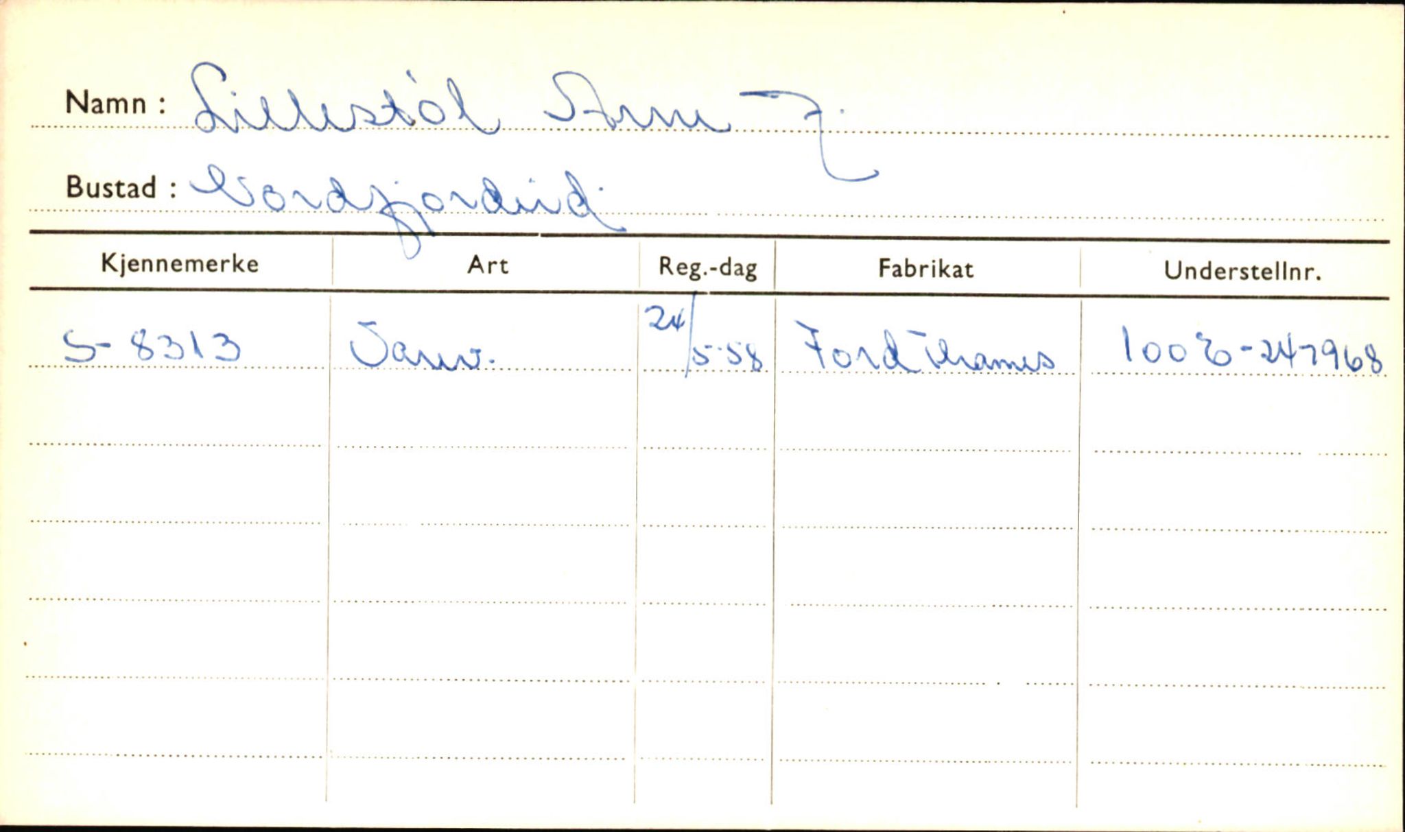 Statens vegvesen, Sogn og Fjordane vegkontor, AV/SAB-A-5301/4/F/L0001B: Eigarregister Fjordane til 1.6.1961, 1930-1961, p. 559