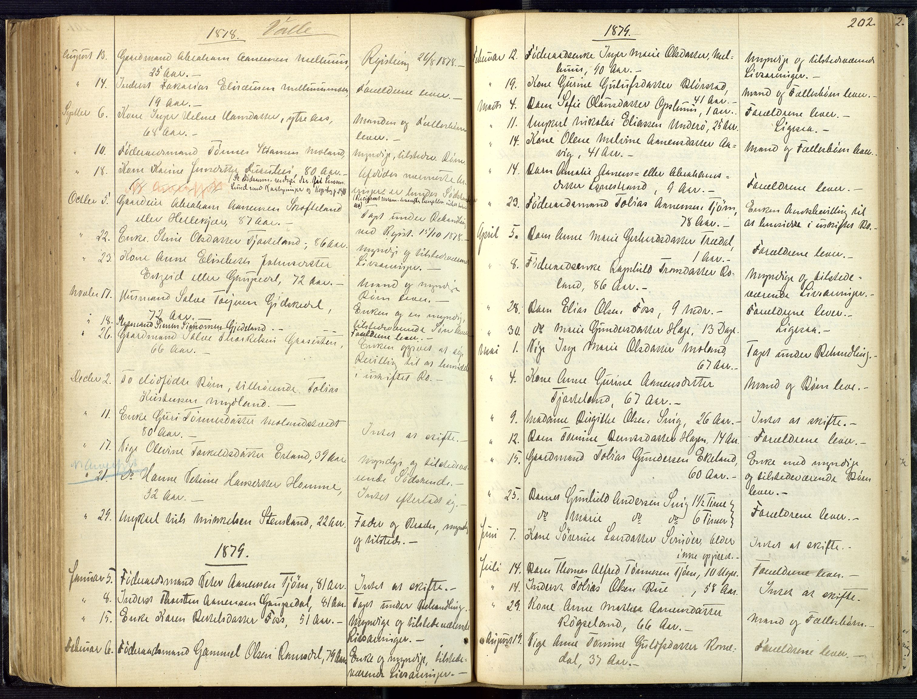 Mandal sorenskriveri, AV/SAK-1221-0005/001/H/Ha/L0001: Dødsfall hele sorenskriveriet nr A1, 1862-1901, p. 201b-202a