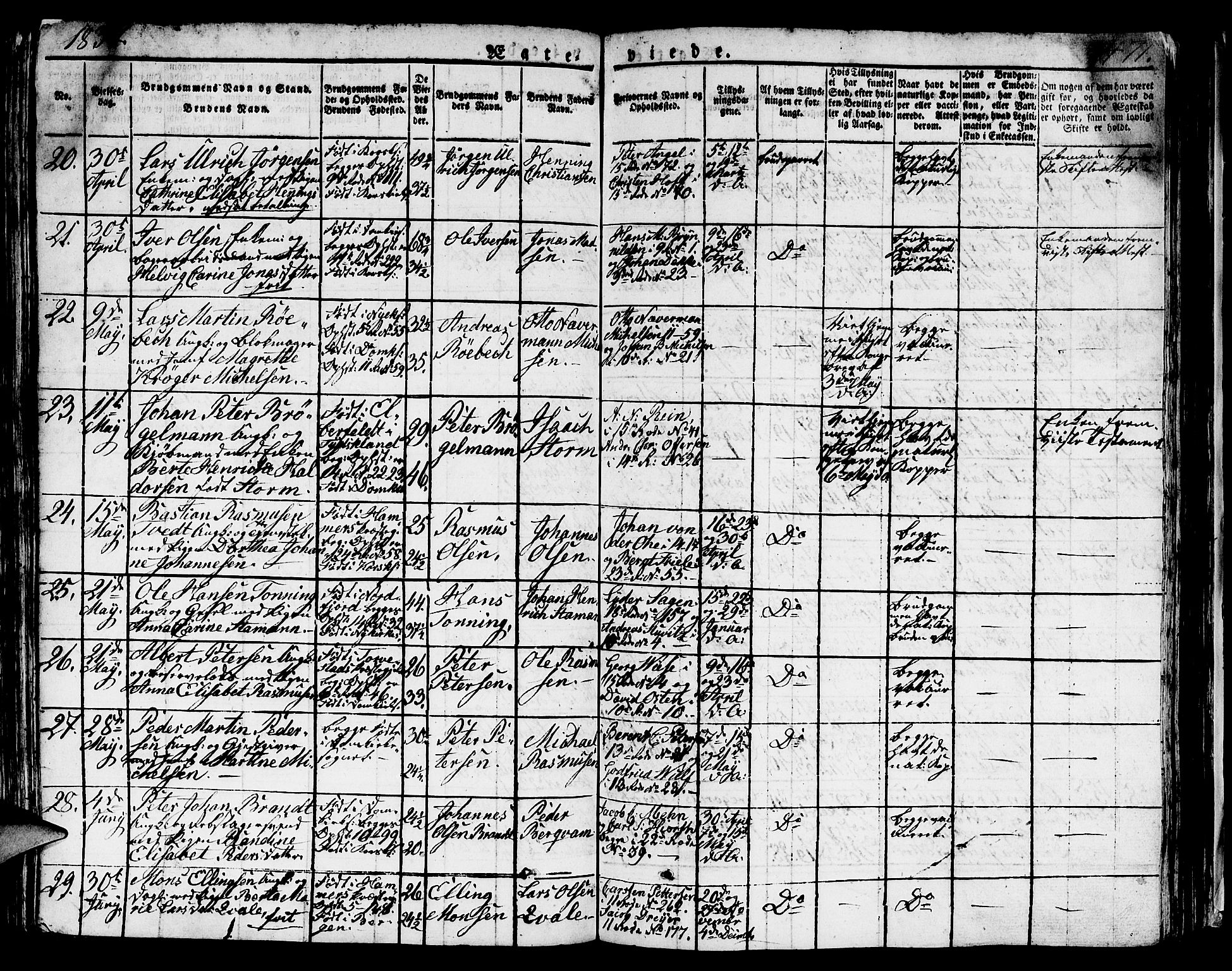 Domkirken sokneprestembete, AV/SAB-A-74801/H/Hab/L0002: Parish register (copy) no. A 2, 1821-1839, p. 471