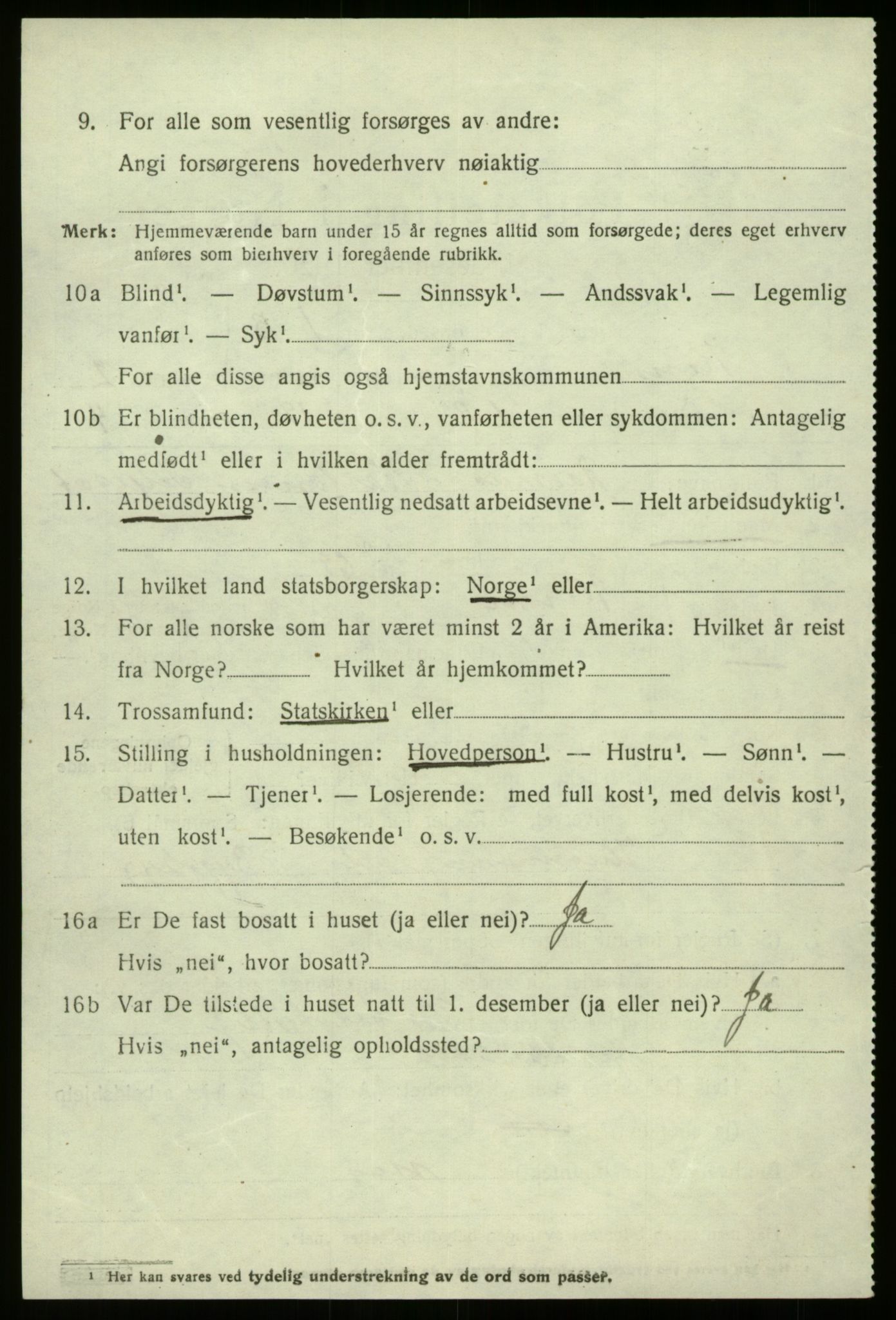 SAB, 1920 census for Kinn, 1920, p. 10362