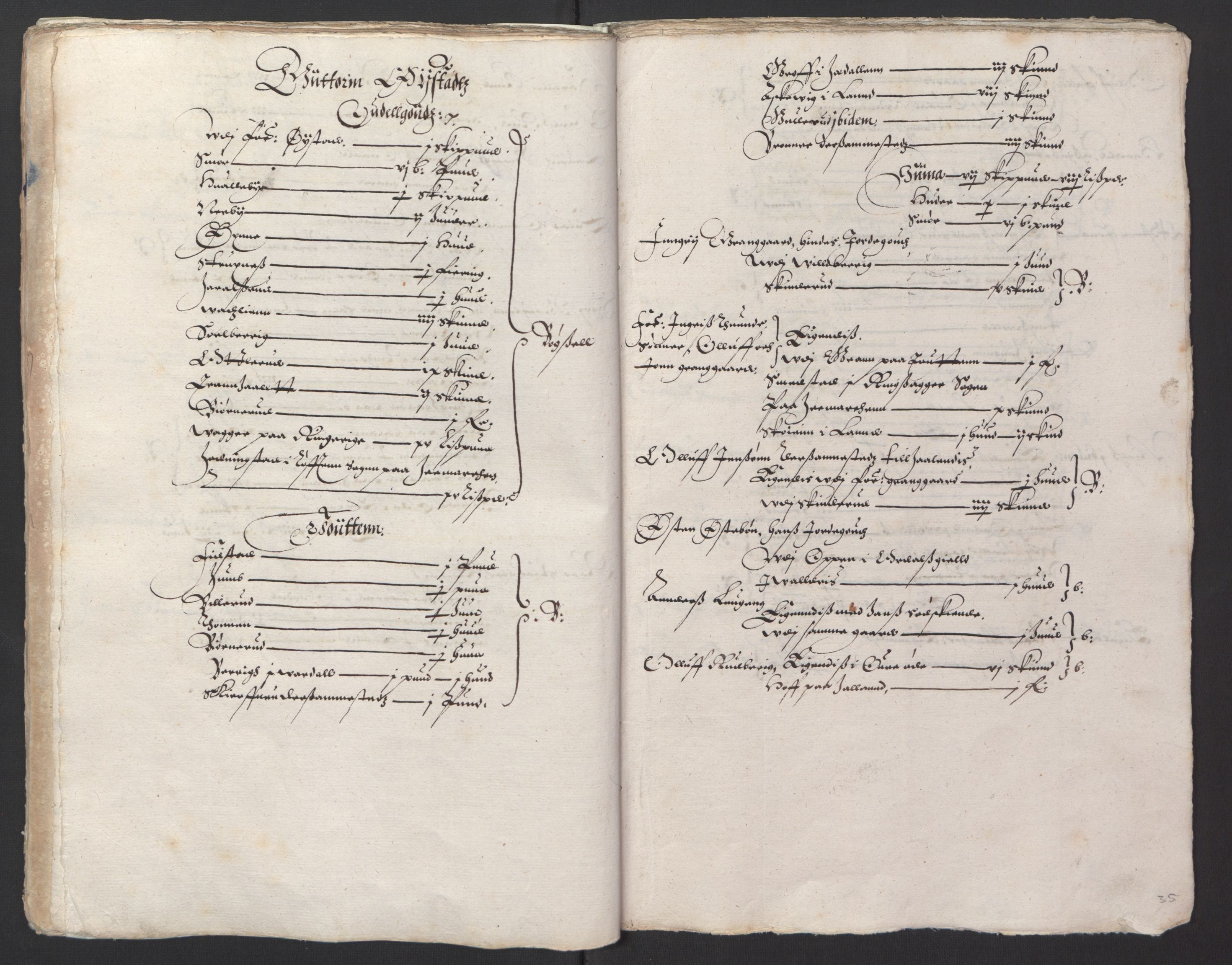 Stattholderembetet 1572-1771, AV/RA-EA-2870/Ek/L0008/0002: Jordebøker til utlikning av rosstjeneste 1624-1626: / Odelsjordebøker for Akershus len, 1624-1626, p. 74