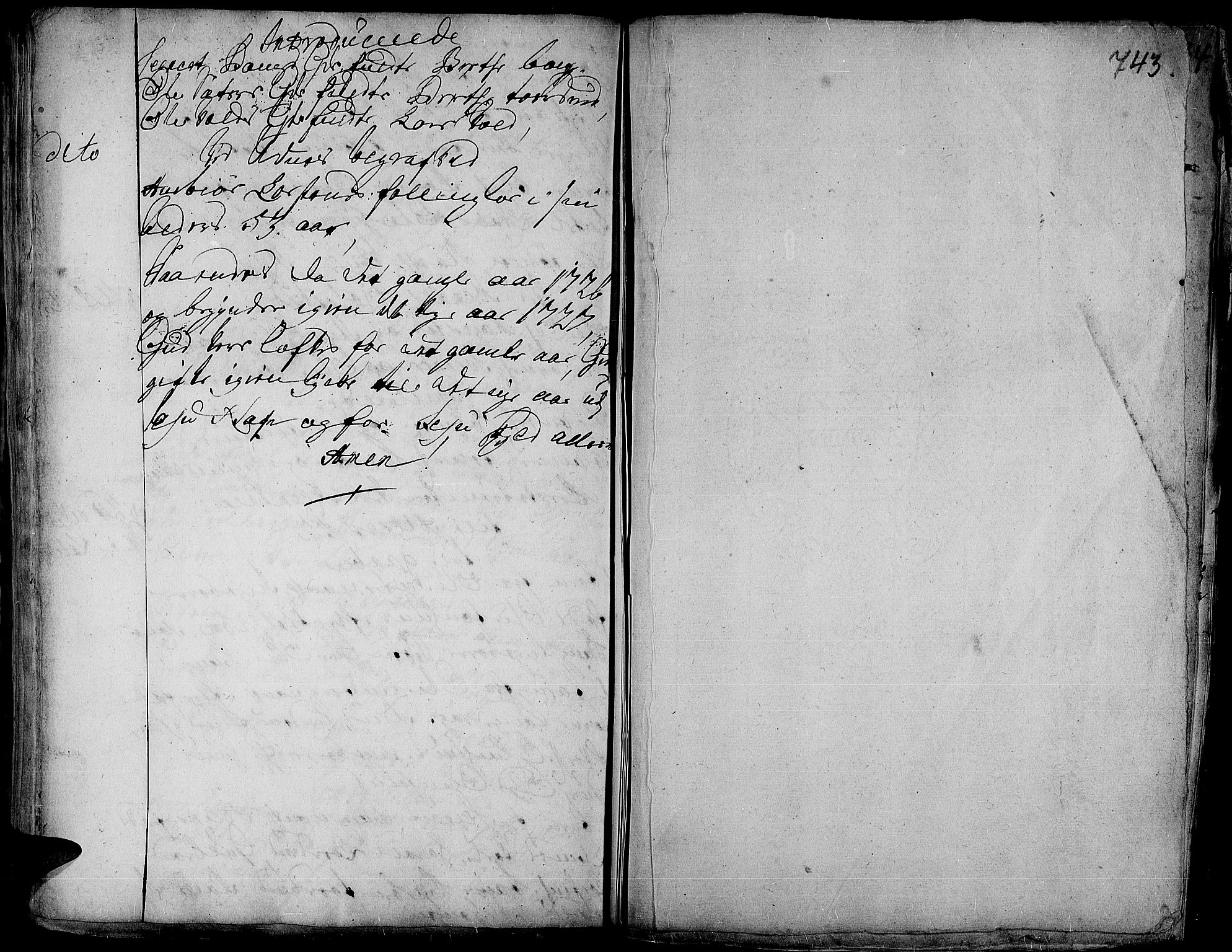 Aurdal prestekontor, AV/SAH-PREST-126/H/Ha/Haa/L0001: Parish register (official) no. 1-3, 1692-1730, p. 743