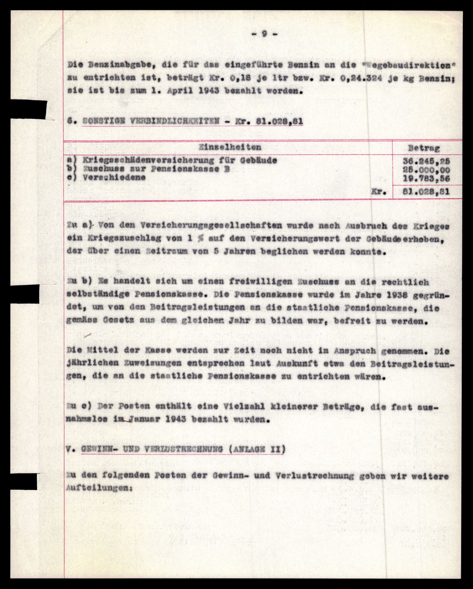 Forsvarets Overkommando. 2 kontor. Arkiv 11.4. Spredte tyske arkivsaker, AV/RA-RAFA-7031/D/Dar/Darc/L0030: Tyske oppgaver over norske industribedrifter, 1940-1943, p. 601